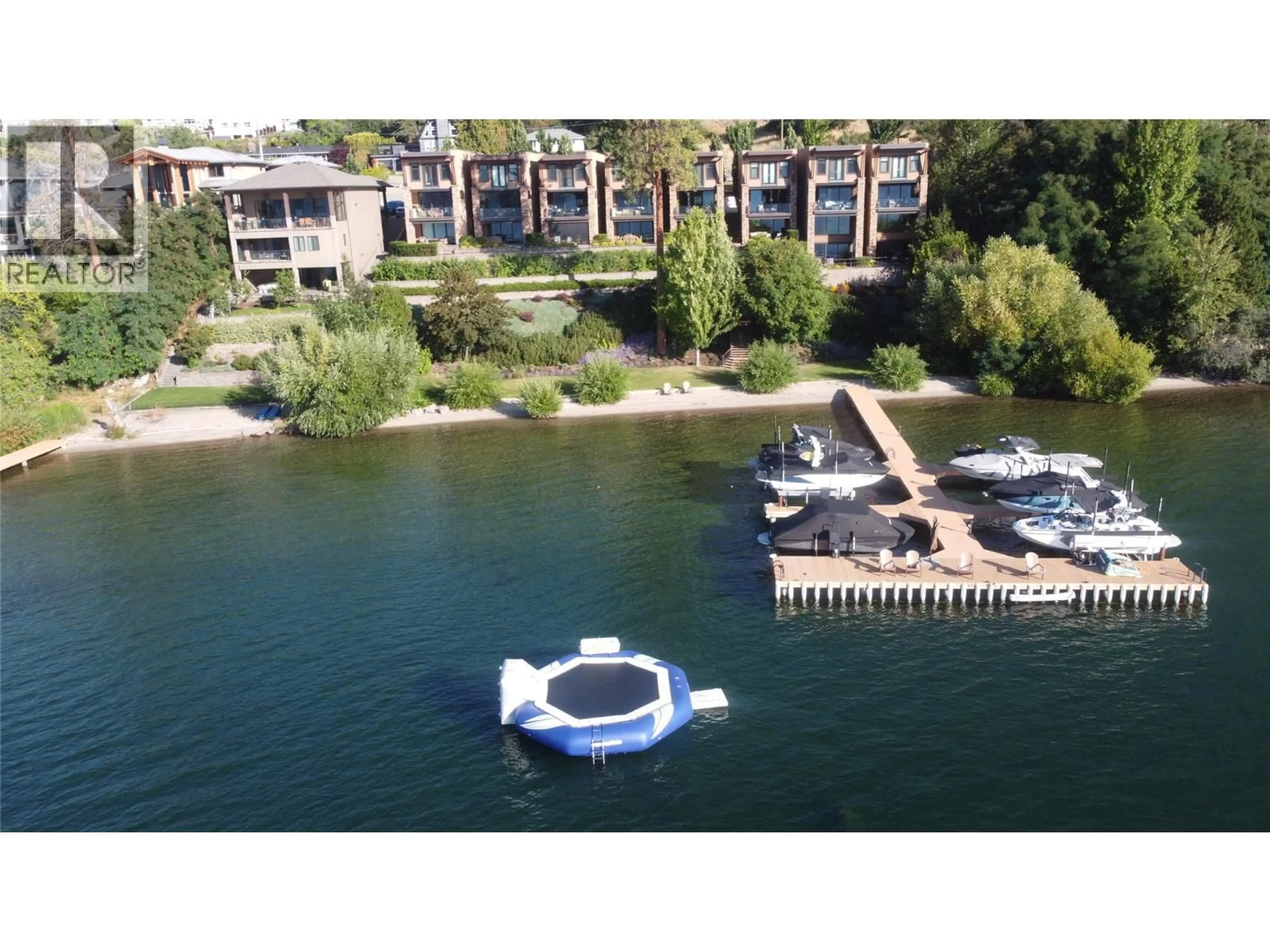 A pic from outside/outdoor area/front of a property/back of a property/a pic from drone, water/lake/river/ocean view for 6 - 5235 BUCHANAN ROAD, Peachland British Columbia V0H1X1