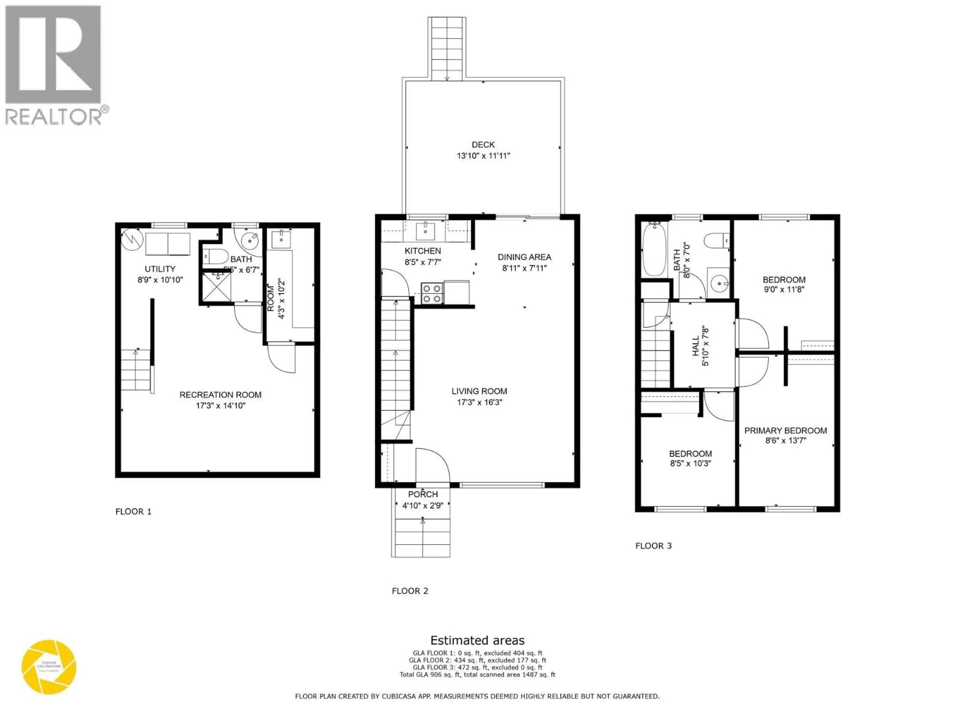 Floor plan for 9 - 1605 SUMMIT DRIVE, Kamloops British Columbia V2E2A5