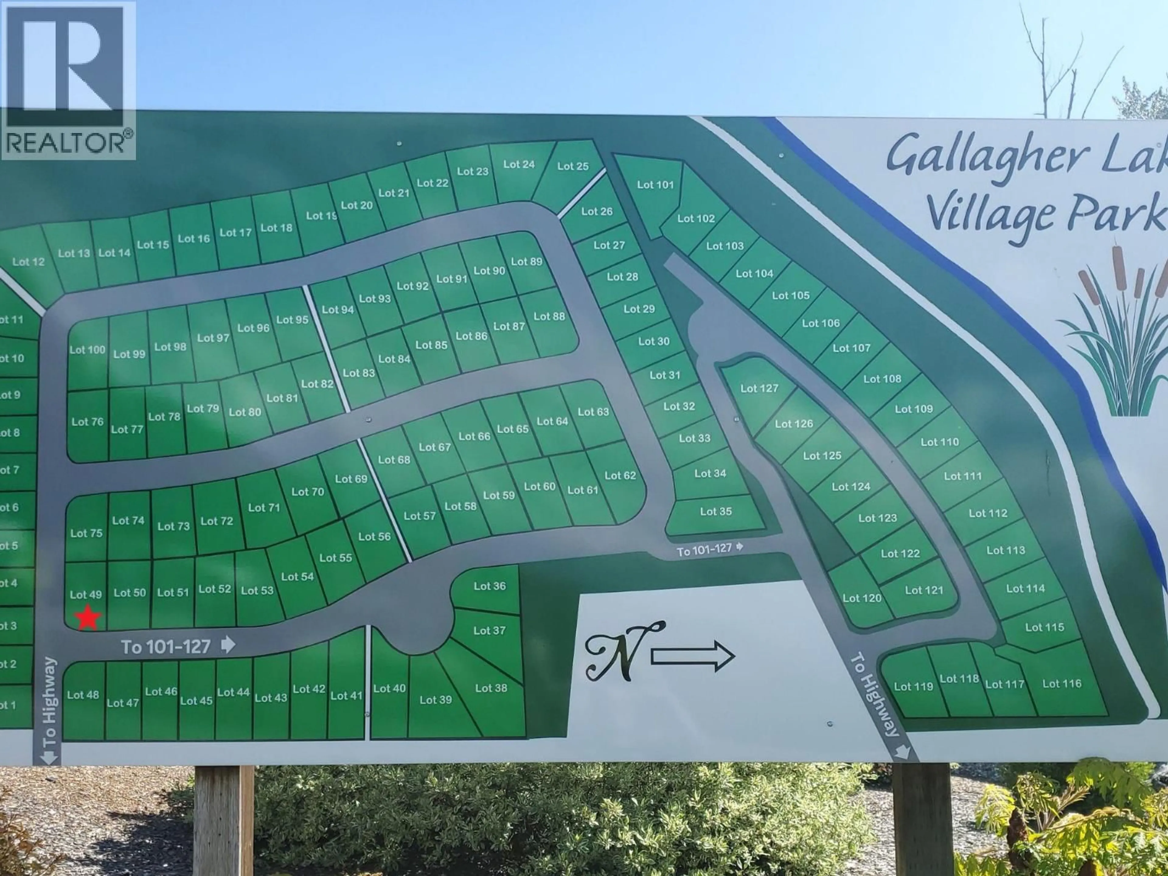 Picture of a map for 49 - 8300 GALLAGHER LAKE FRONTAGE ROAD, Oliver British Columbia V0H1T2