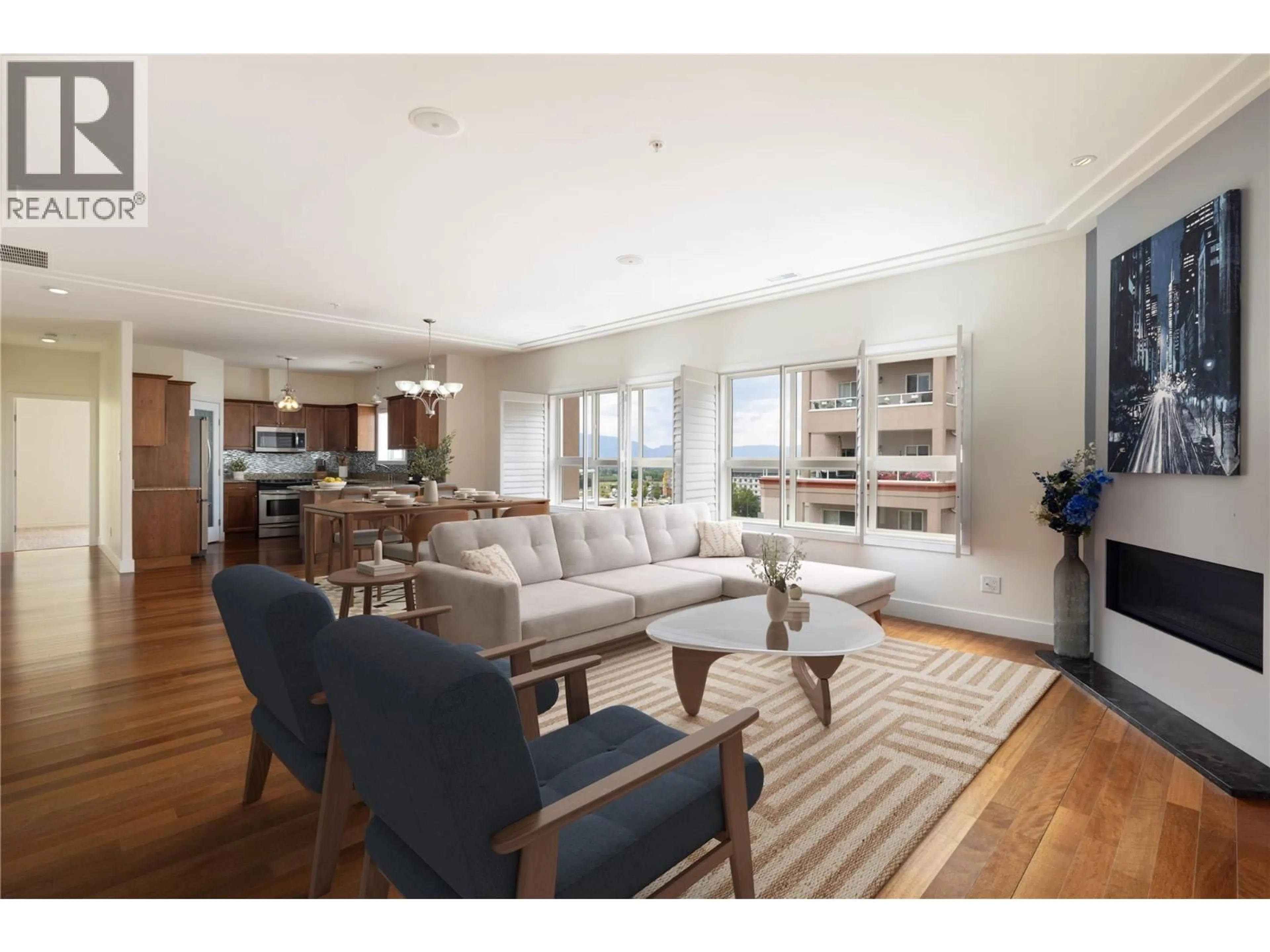 Living room with furniture, unknown for 801 - 1966 DURNIN ROAD, Kelowna British Columbia V1X7Z2