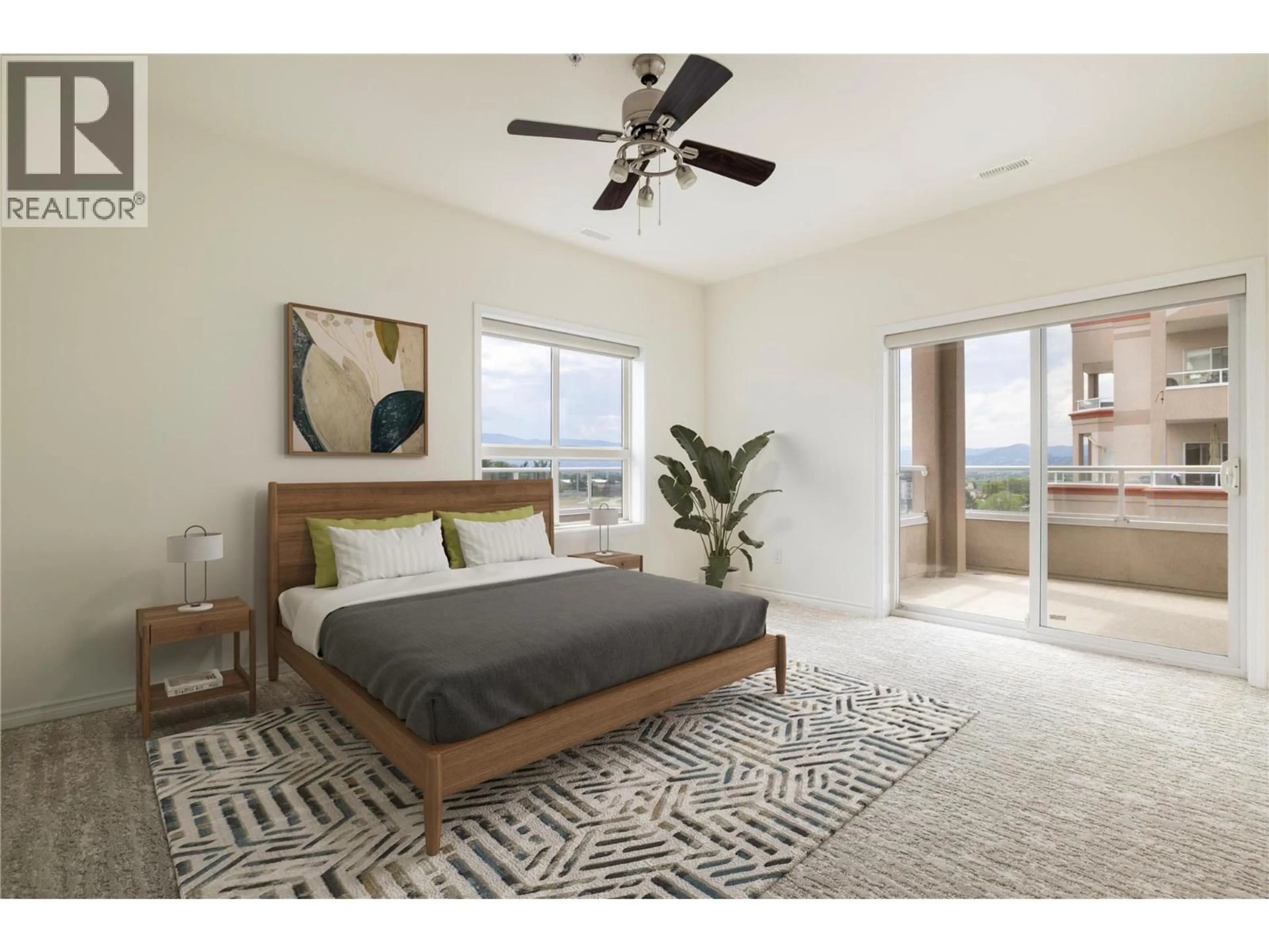 Bedroom with bed, unknown for 801 - 1966 DURNIN ROAD, Kelowna British Columbia V1X7Z2