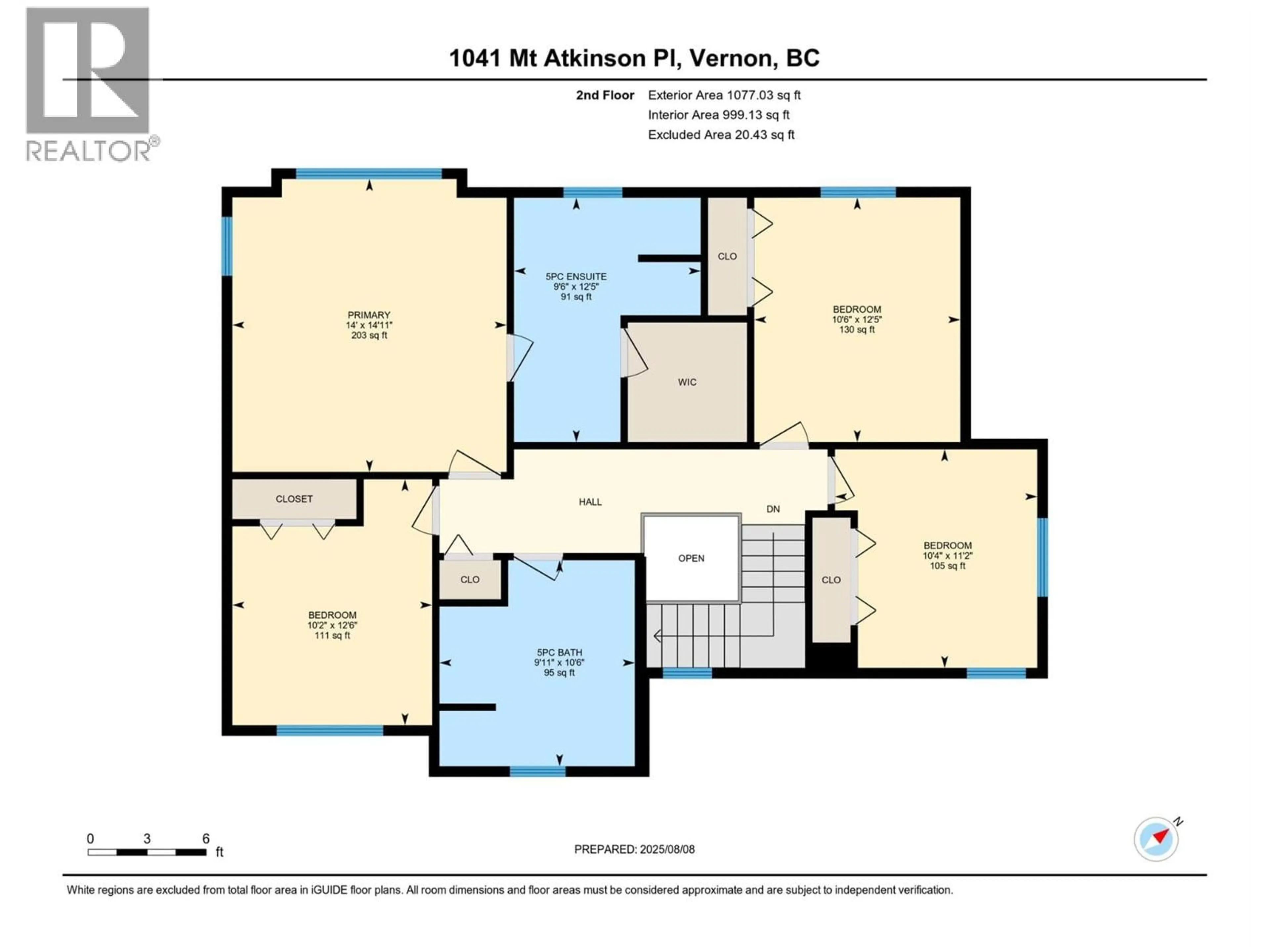 Floor plan for 1041 MT ATKINSON PLACE, Vernon British Columbia V1B3Z2