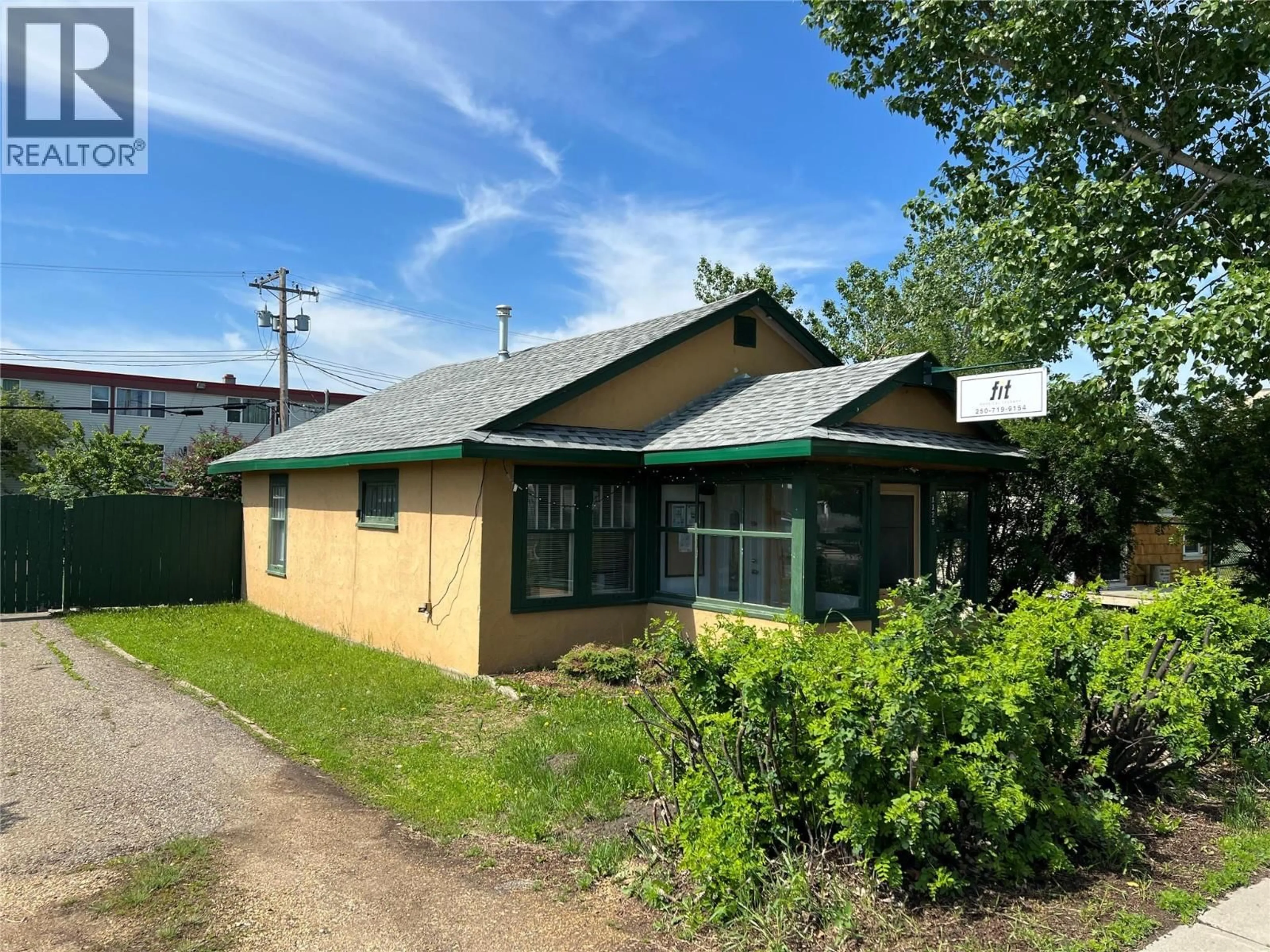 A pic from outside/outdoor area/front of a property/back of a property/a pic from drone, street for 1125 103 AVENUE, Dawson Creek British Columbia V1G2G8