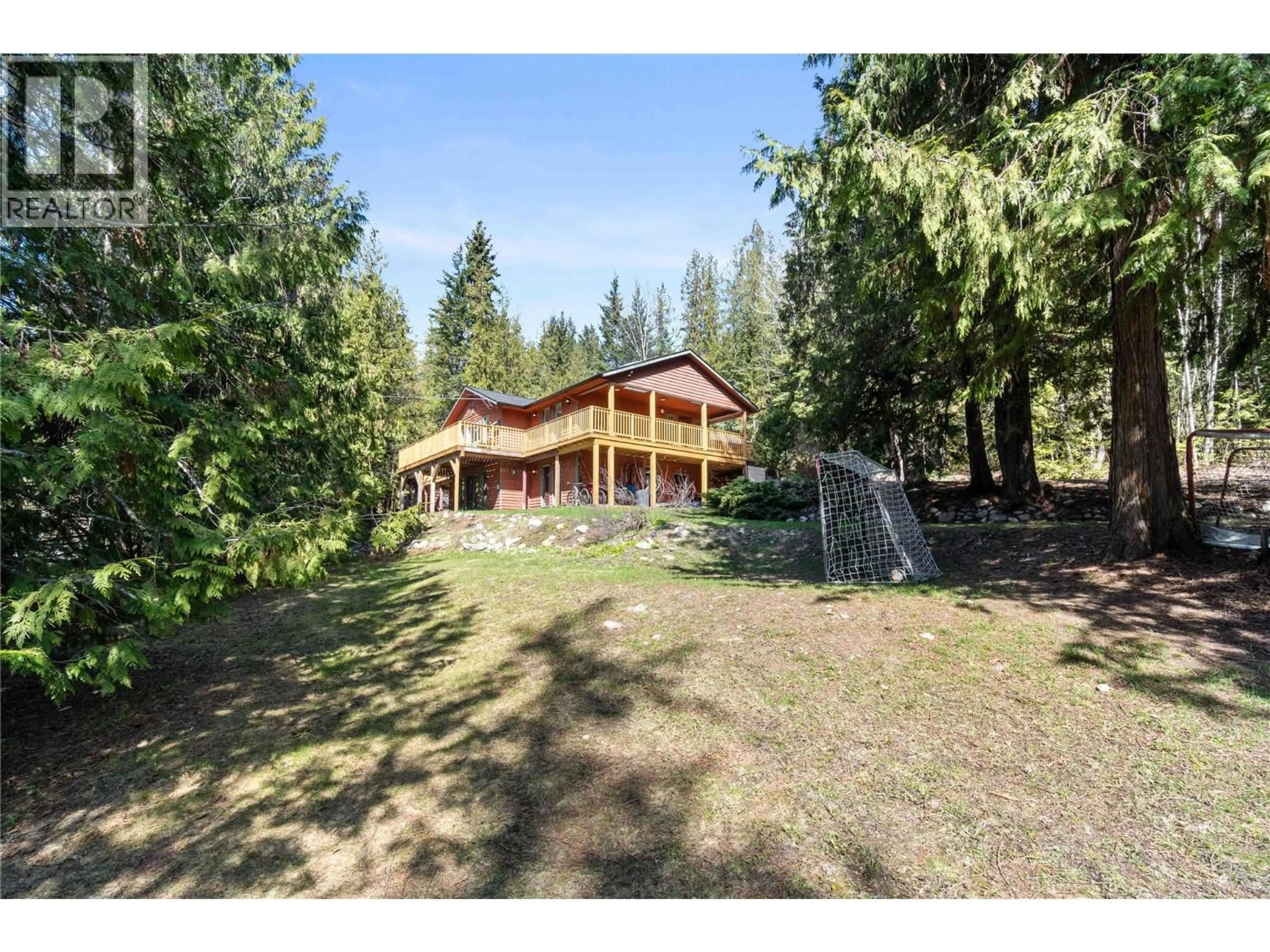 A pic from outside/outdoor area/front of a property/back of a property/a pic from drone, unknown for 8361 LADNER ROAD, Vernon British Columbia V1B3M8