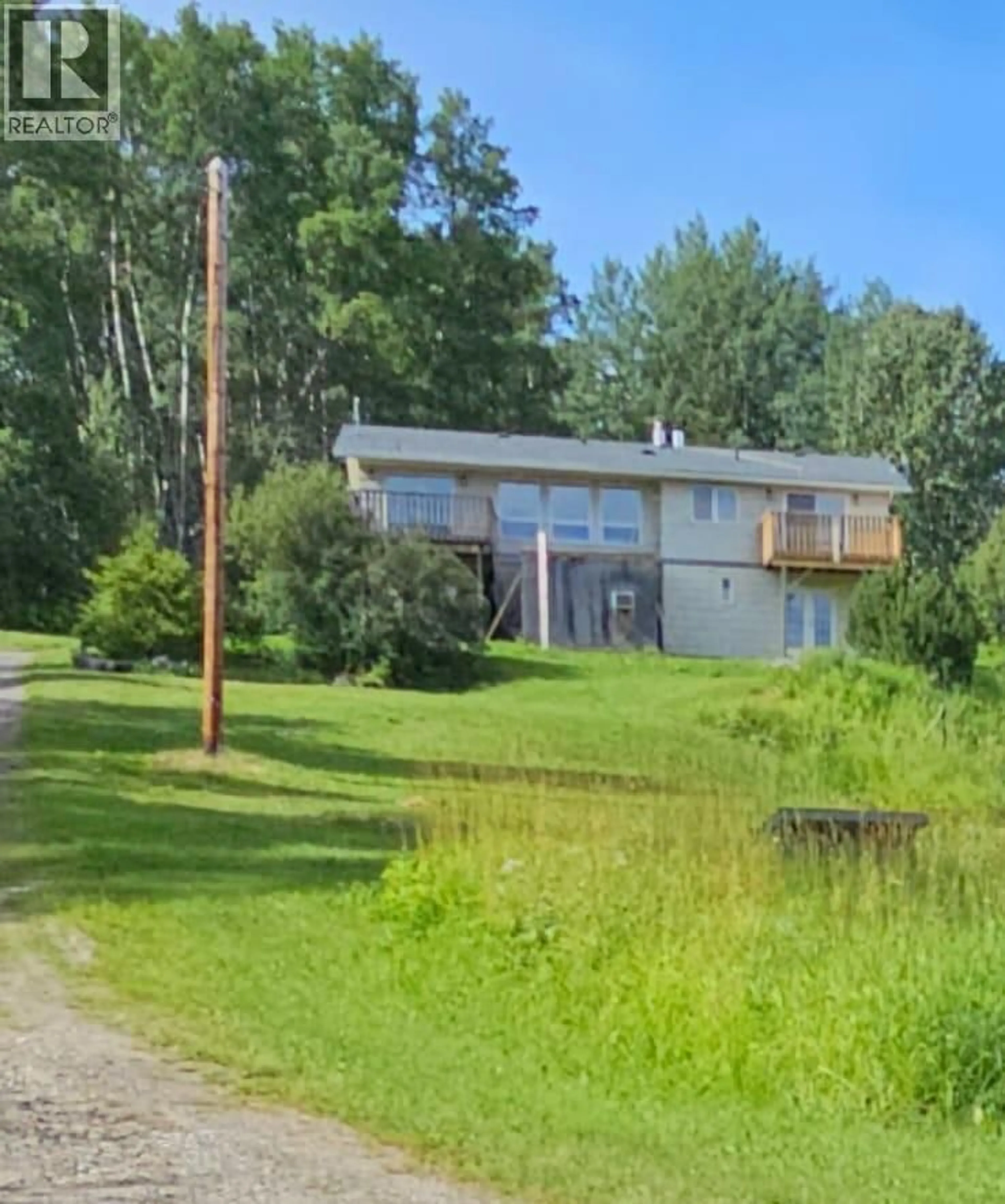 A pic from outside/outdoor area/front of a property/back of a property/a pic from drone, unknown for 3511 SPRUCE ROAD, Chetwynd British Columbia V0C1J0
