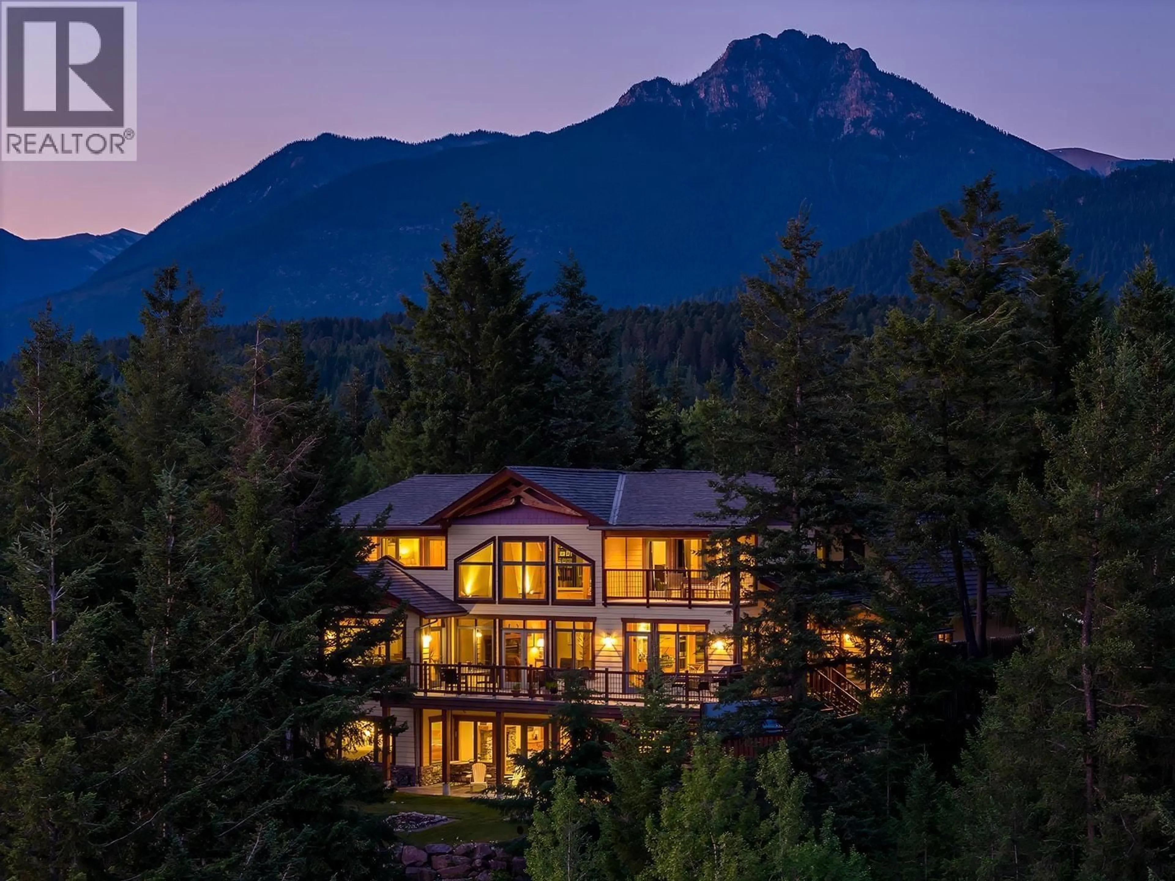 A pic from outside/outdoor area/front of a property/back of a property/a pic from drone, mountain view for 1403 DEER RIDGE ROAD, Golden British Columbia V0A1H1