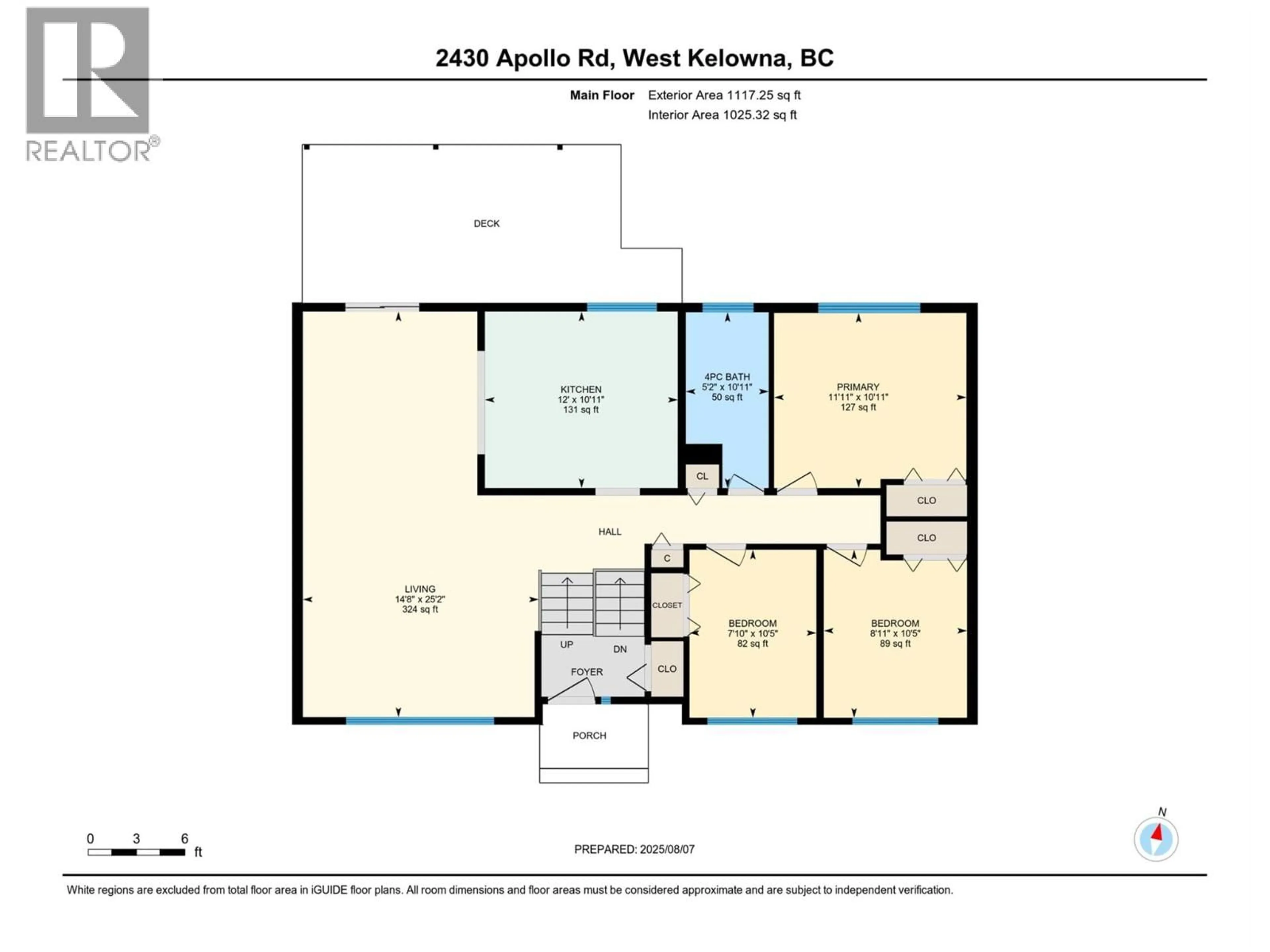 Floor plan for 2430 APOLLO ROAD, West Kelowna British Columbia V4T1P6