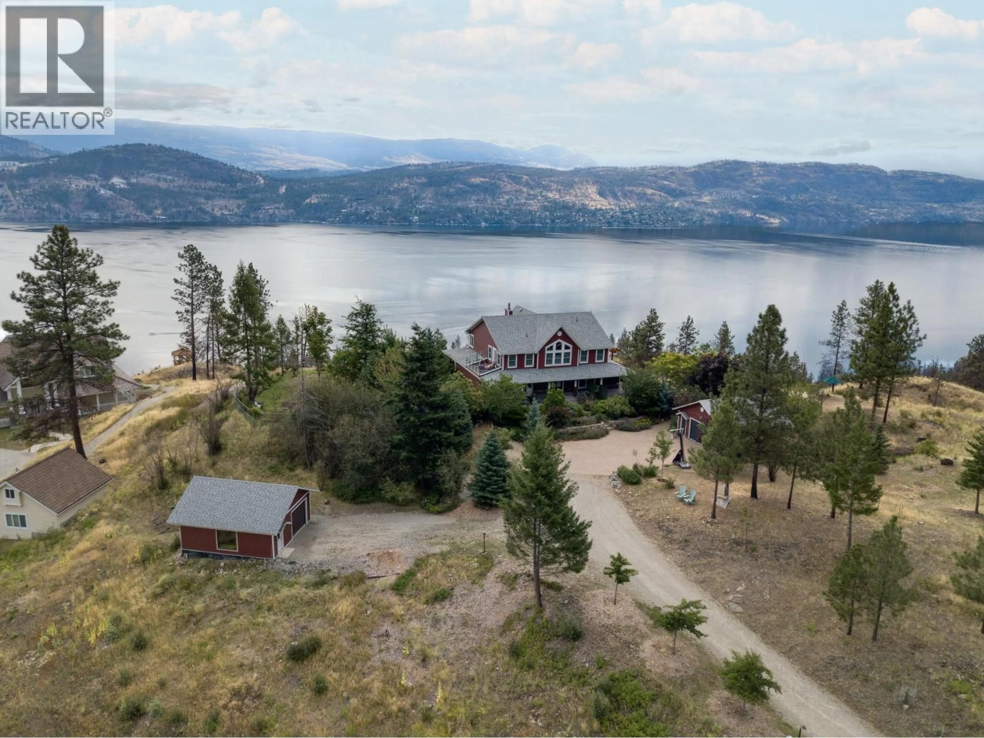 A pic from outside/outdoor area/front of a property/back of a property/a pic from drone, water/lake/river/ocean view for 9 - 1750 WESTSIDE ROAD NORTH, Kelowna British Columbia V1Z3R9