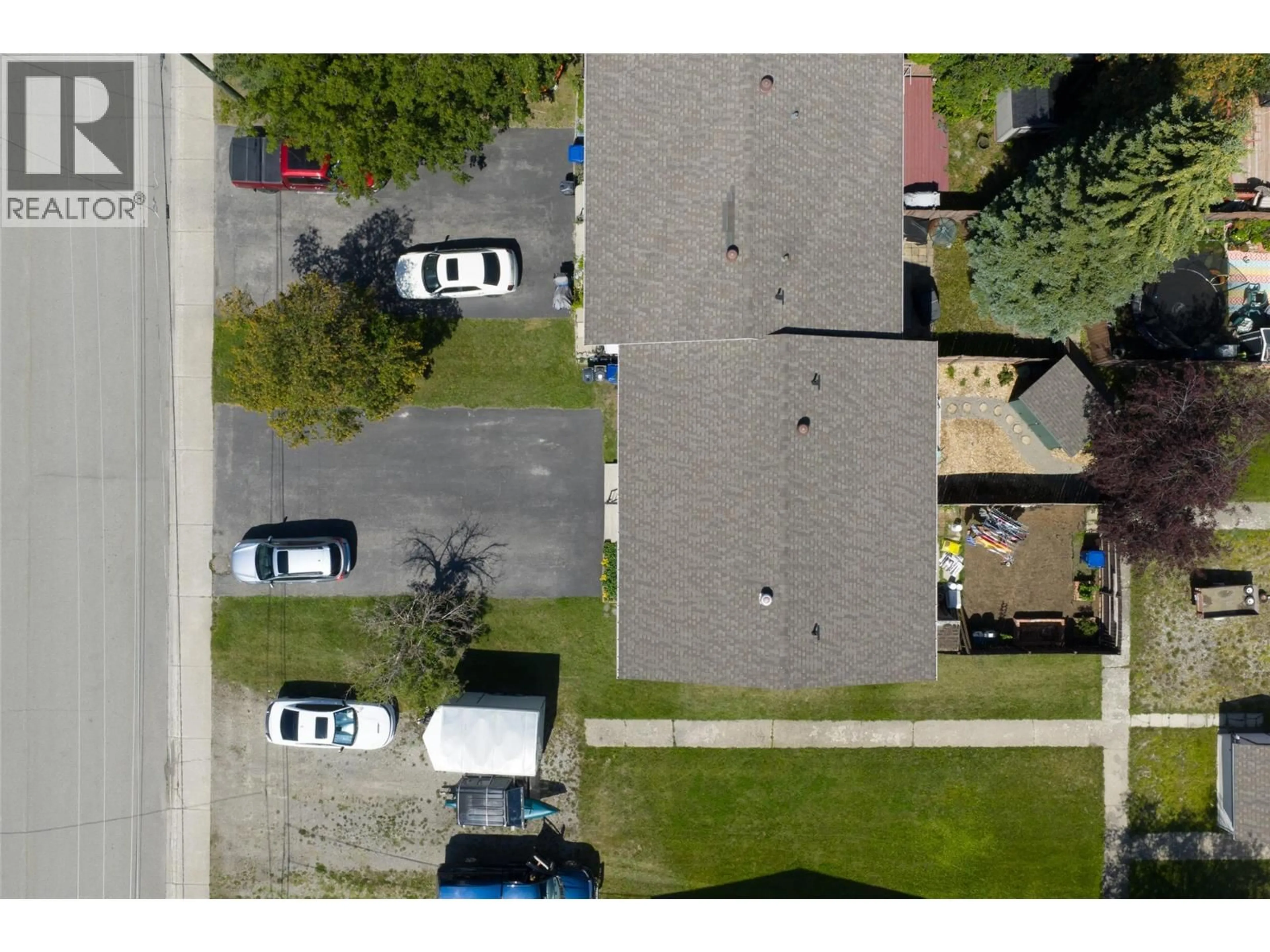 A pic from outside/outdoor area/front of a property/back of a property/a pic from drone, street for B - 37 MT TRINITY AVENUE, Fernie British Columbia V0B1M3