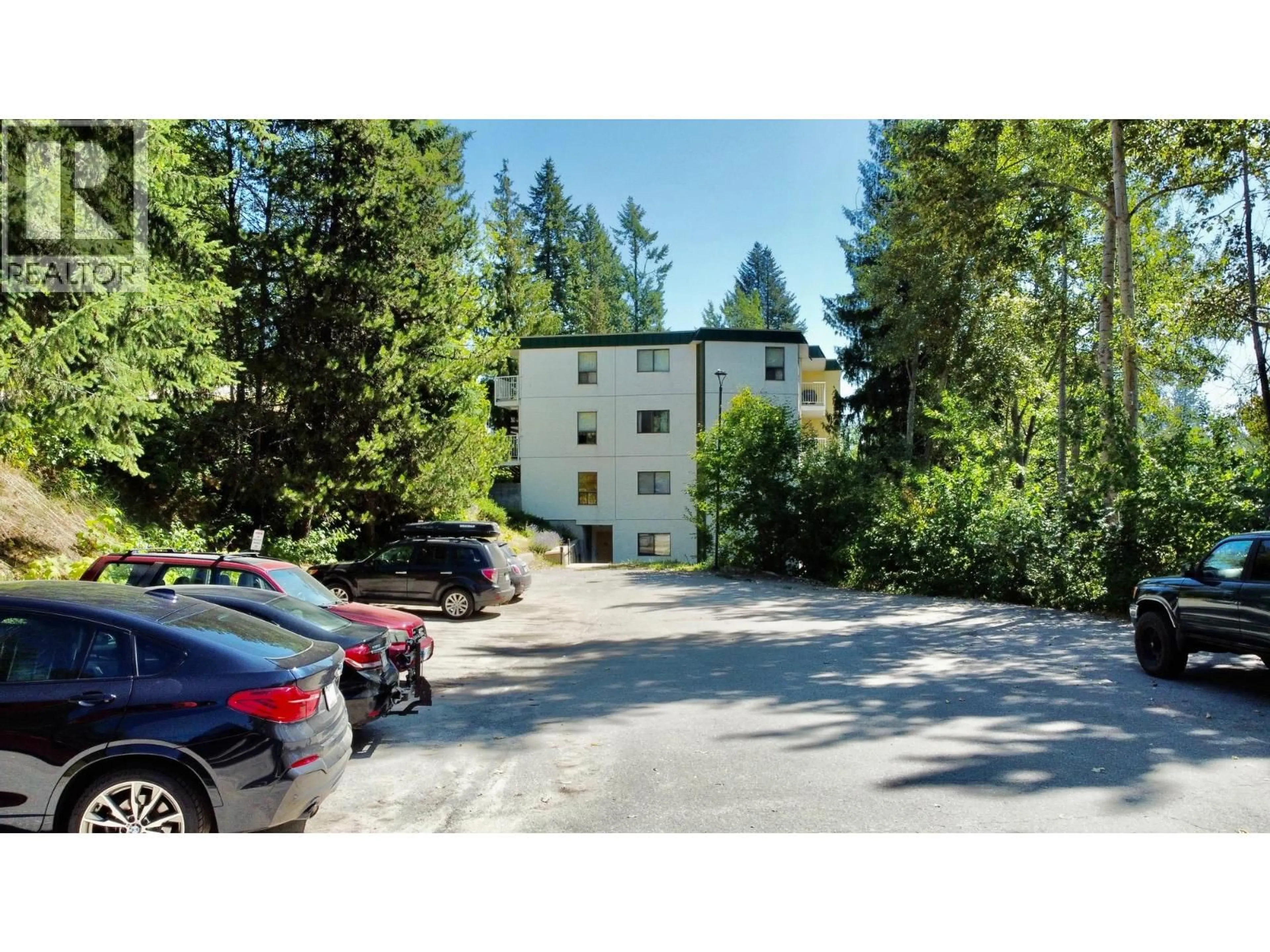 A pic from outside/outdoor area/front of a property/back of a property/a pic from drone, unknown for 206 - 1611 NICKLEPLATE ROAD, Rossland British Columbia V0G1Y0