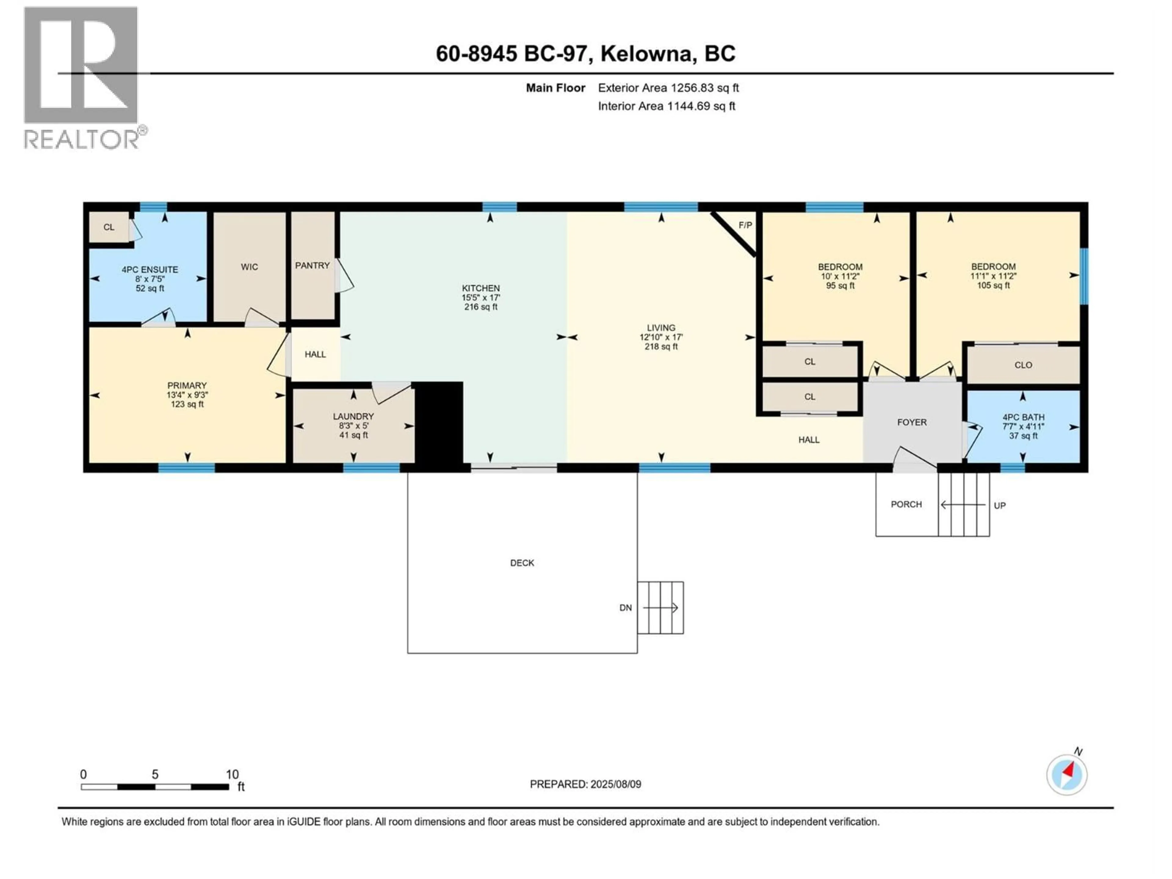 Floor plan for 60 - 8945 HIGHWAY 97 N OTHER, Kelowna British Columbia V4V1E5