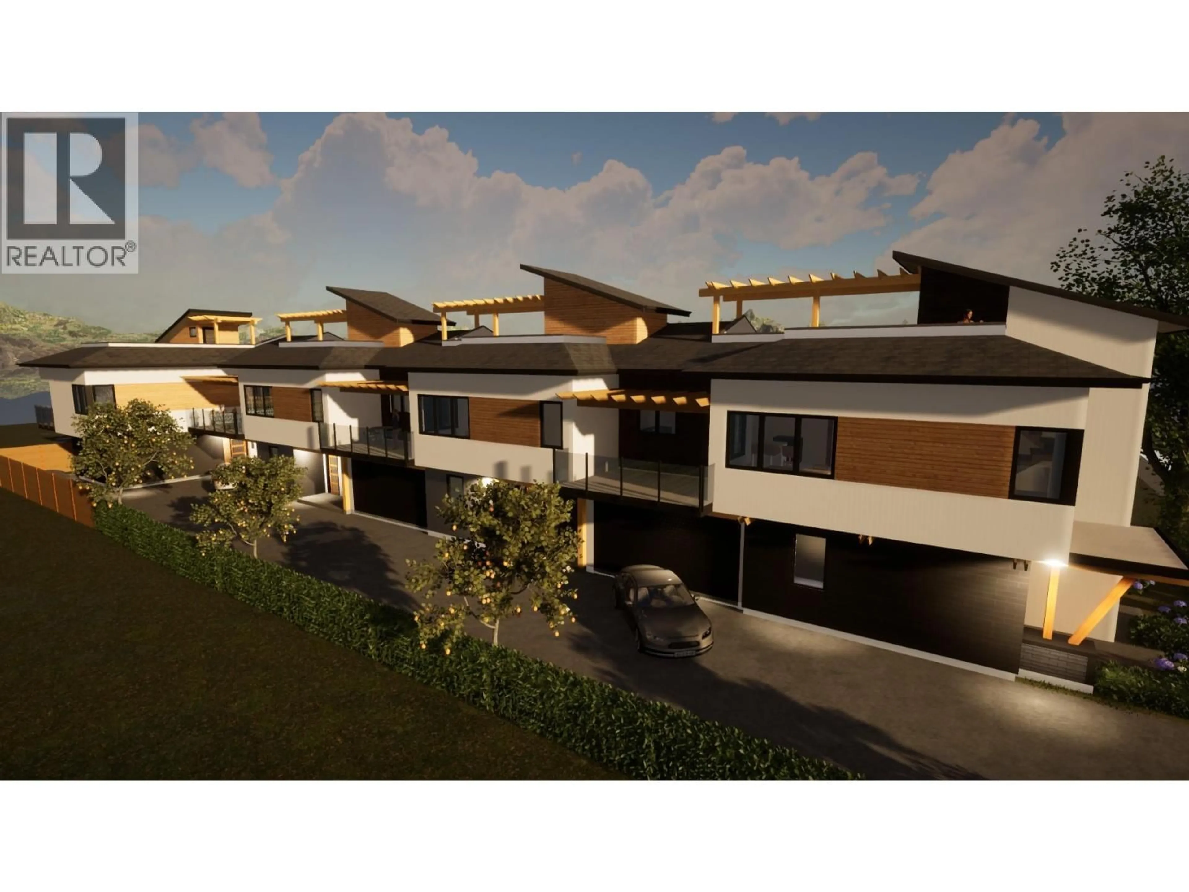 A pic from outside/outdoor area/front of a property/back of a property/a pic from drone, street for 2 - 970 LAWSON AVENUE, Kelowna British Columbia V1Y6T1