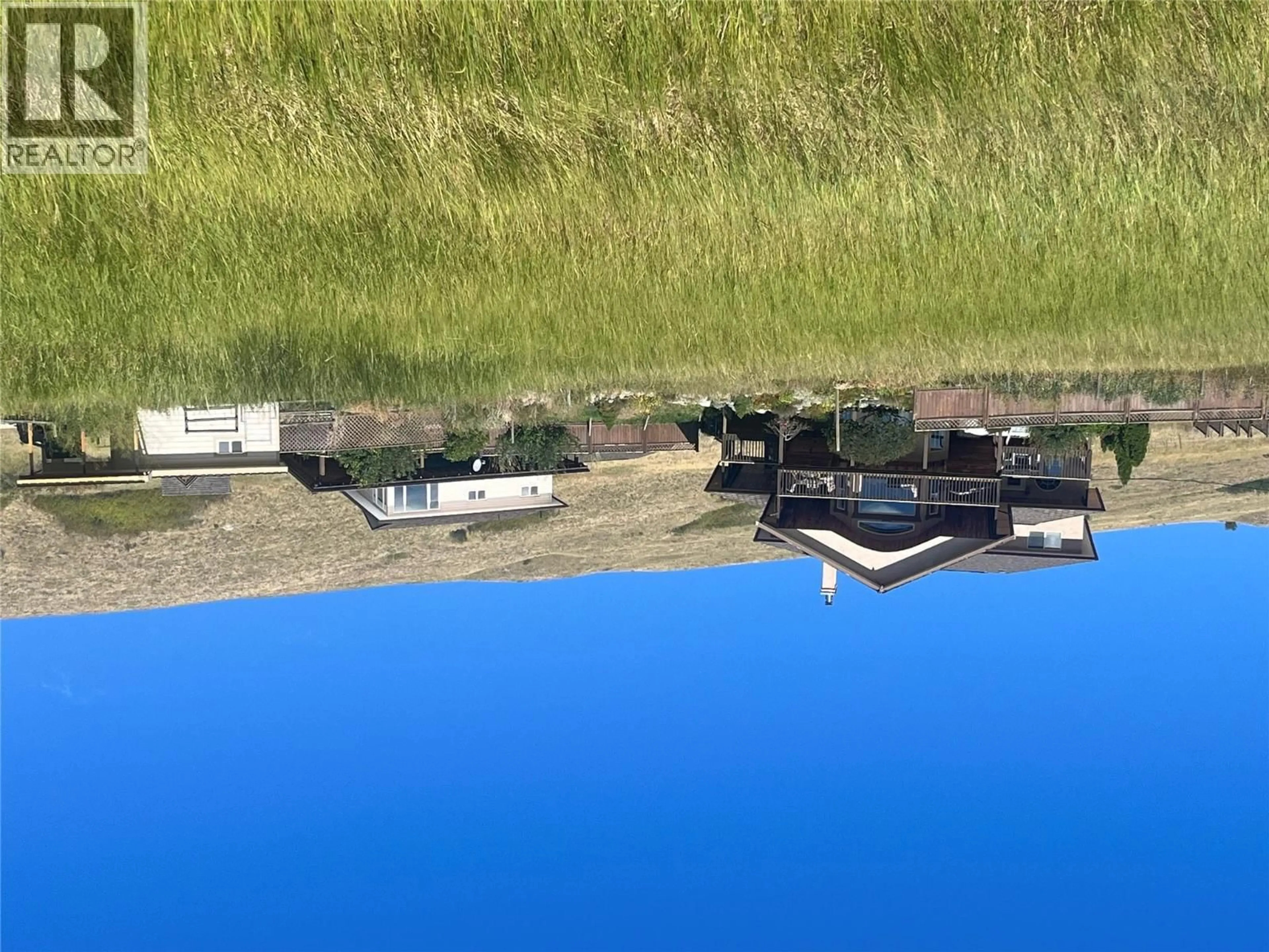 A pic from outside/outdoor area/front of a property/back of a property/a pic from drone, water/lake/river/ocean view for 4425 STRAWBERRY HEIGHTS ROAD, Kamloops British Columbia V2H6C2