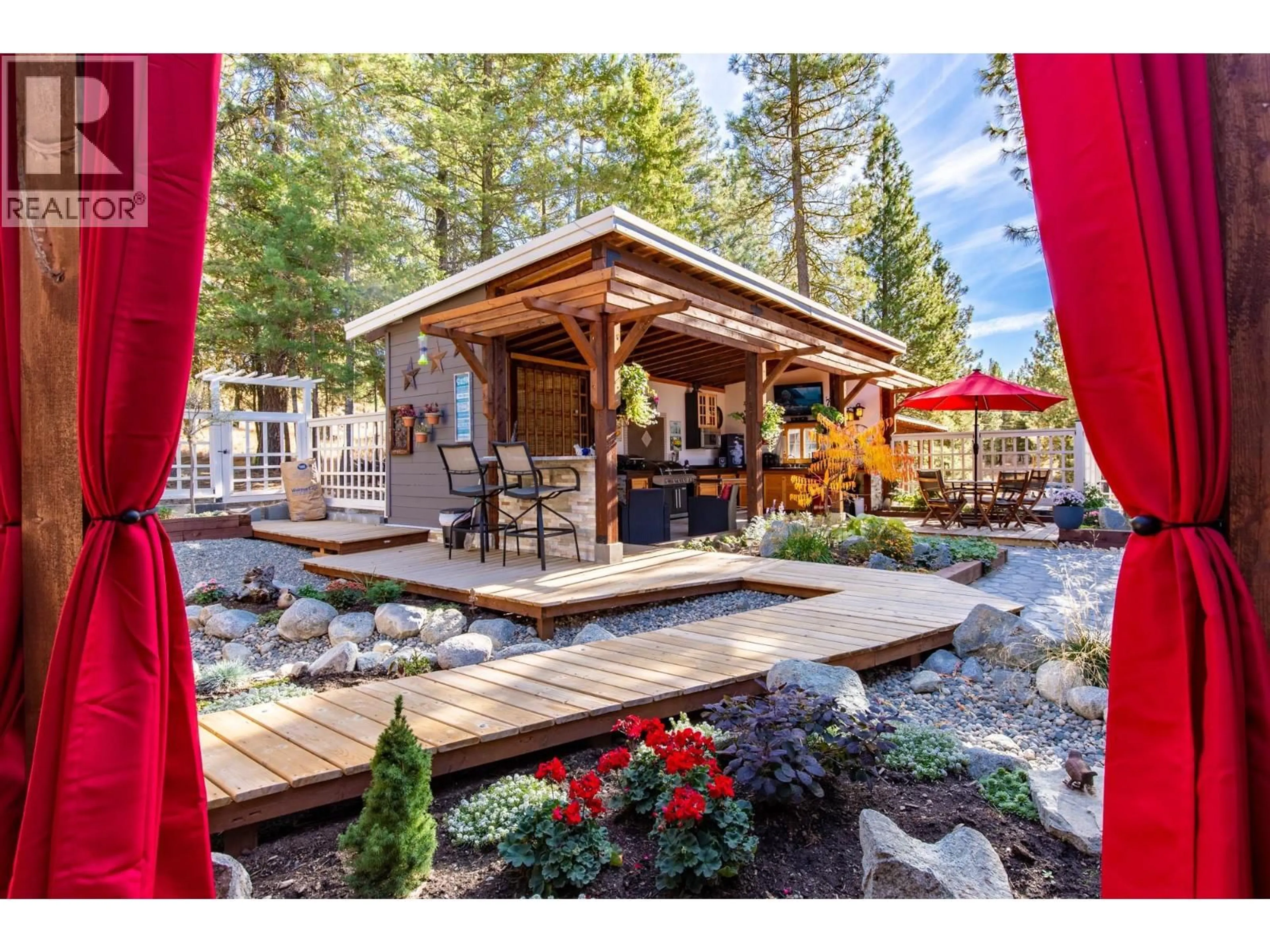 Patio, mountain view for 205 PEREGRINE COURT, Osoyoos British Columbia V0H1V6