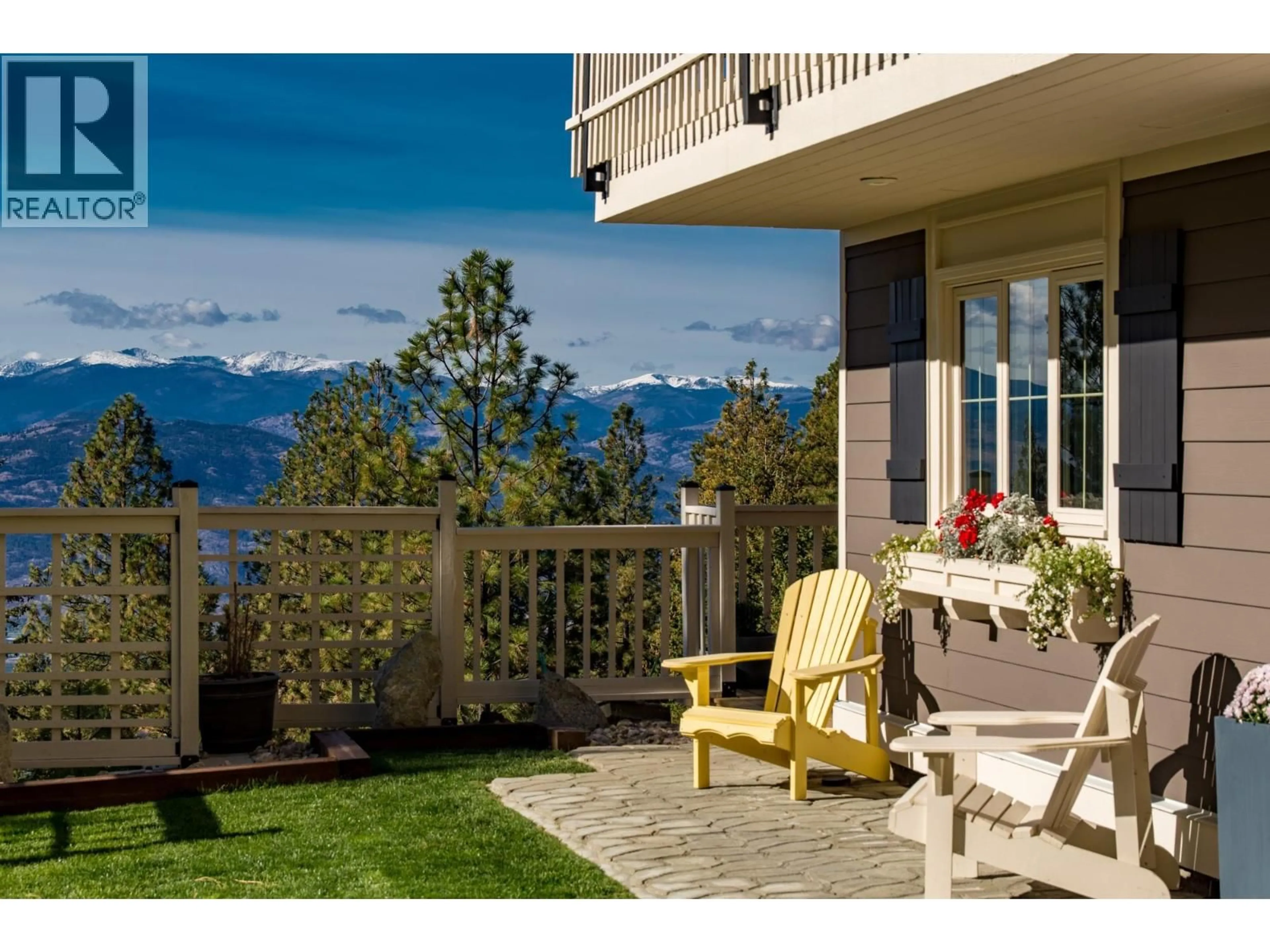 Patio, mountain view for 205 PEREGRINE COURT, Osoyoos British Columbia V0H1V6