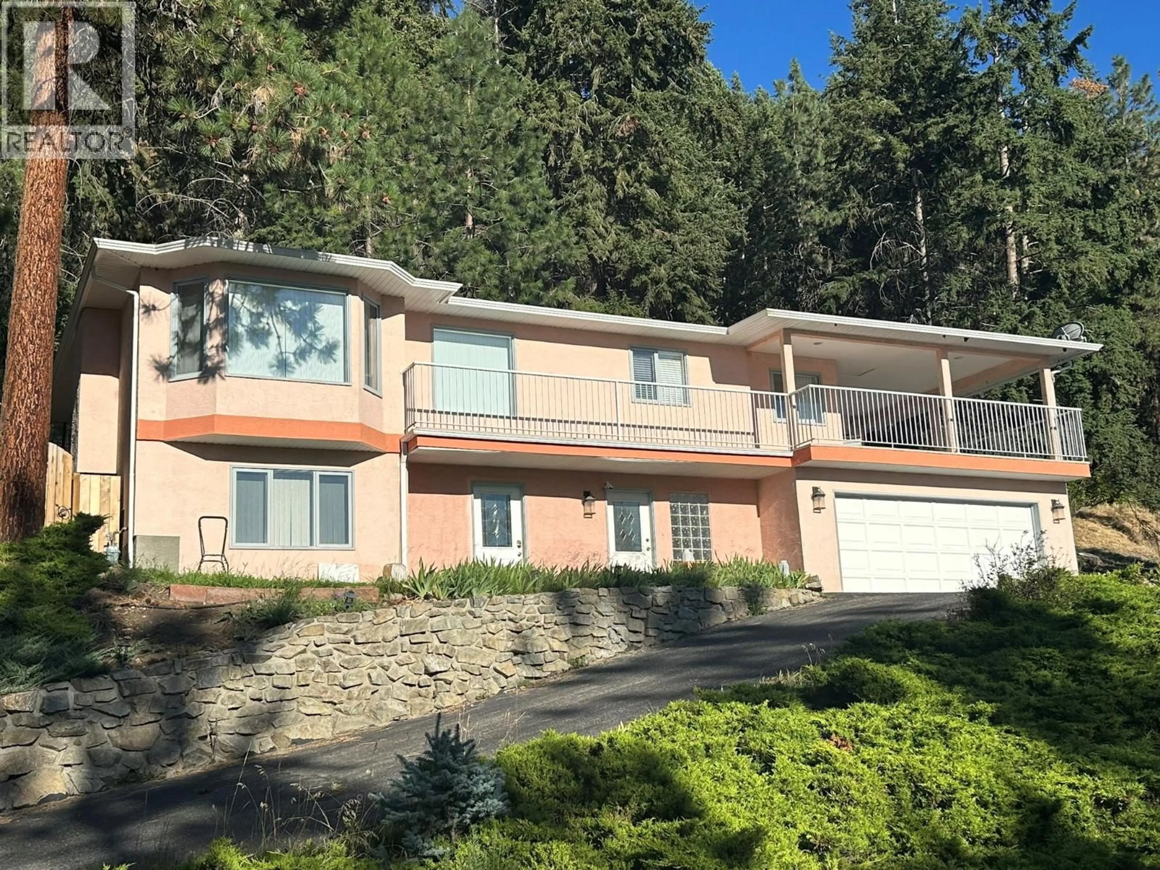 Home with vinyl exterior material, unknown for 9085 TRONSON ROAD, Vernon British Columbia V1H1E2