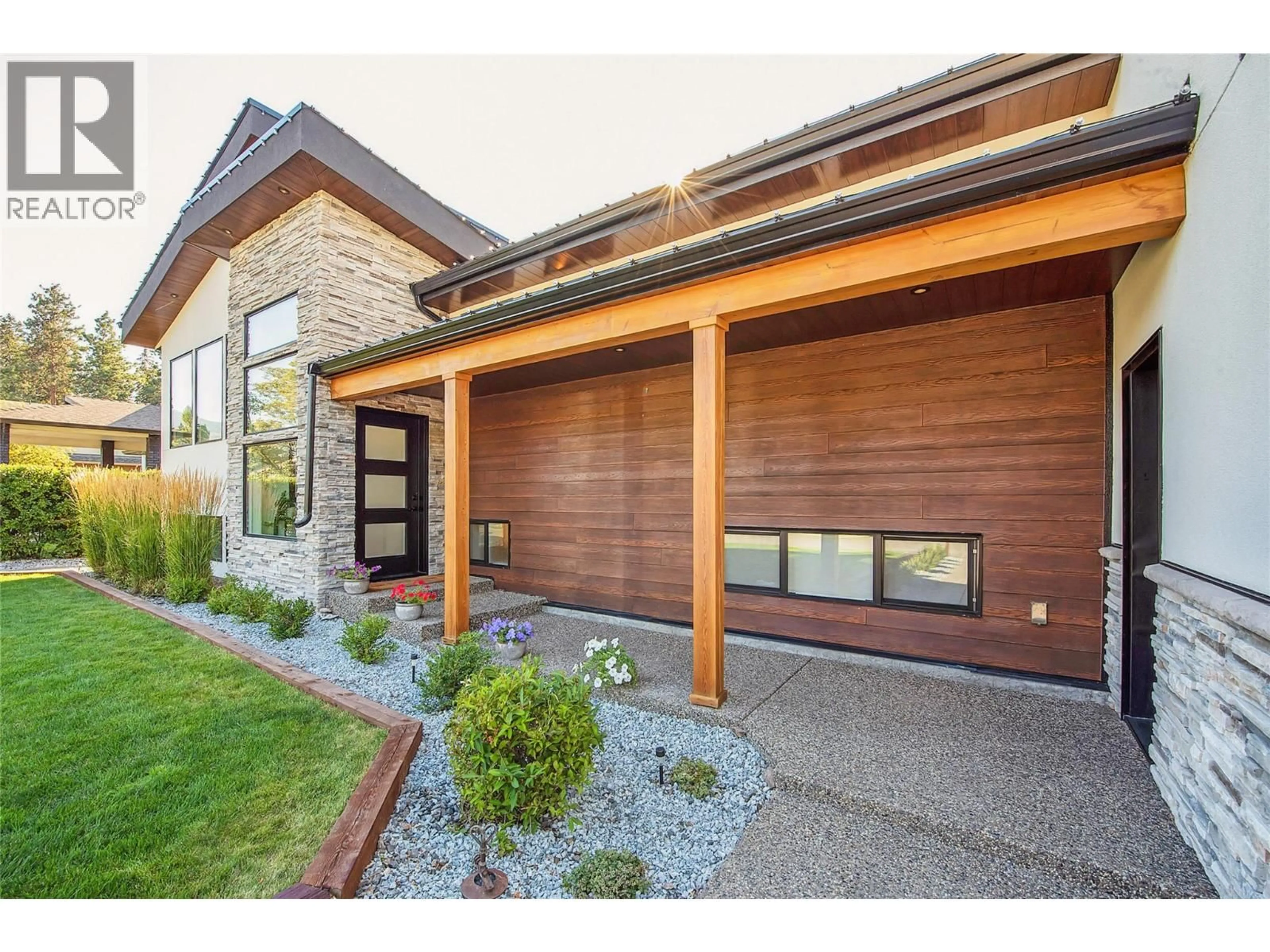 Home with brick exterior material, street for 4354 KENSINGTON DRIVE, Kelowna British Columbia V1W2L8