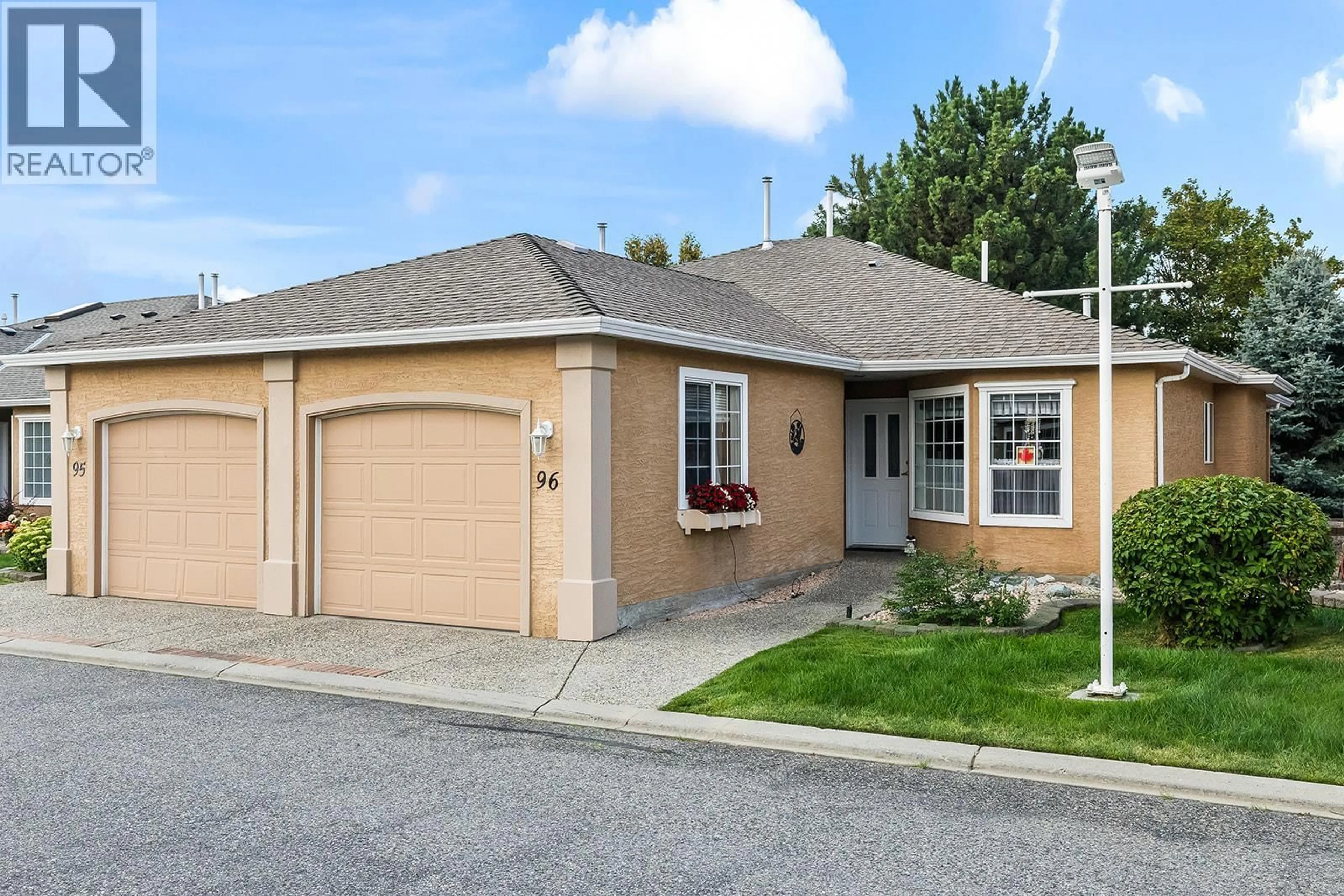 Home with vinyl exterior material, street for 96 - 2250 LOUIE DRIVE, Westbank British Columbia V4T2M6