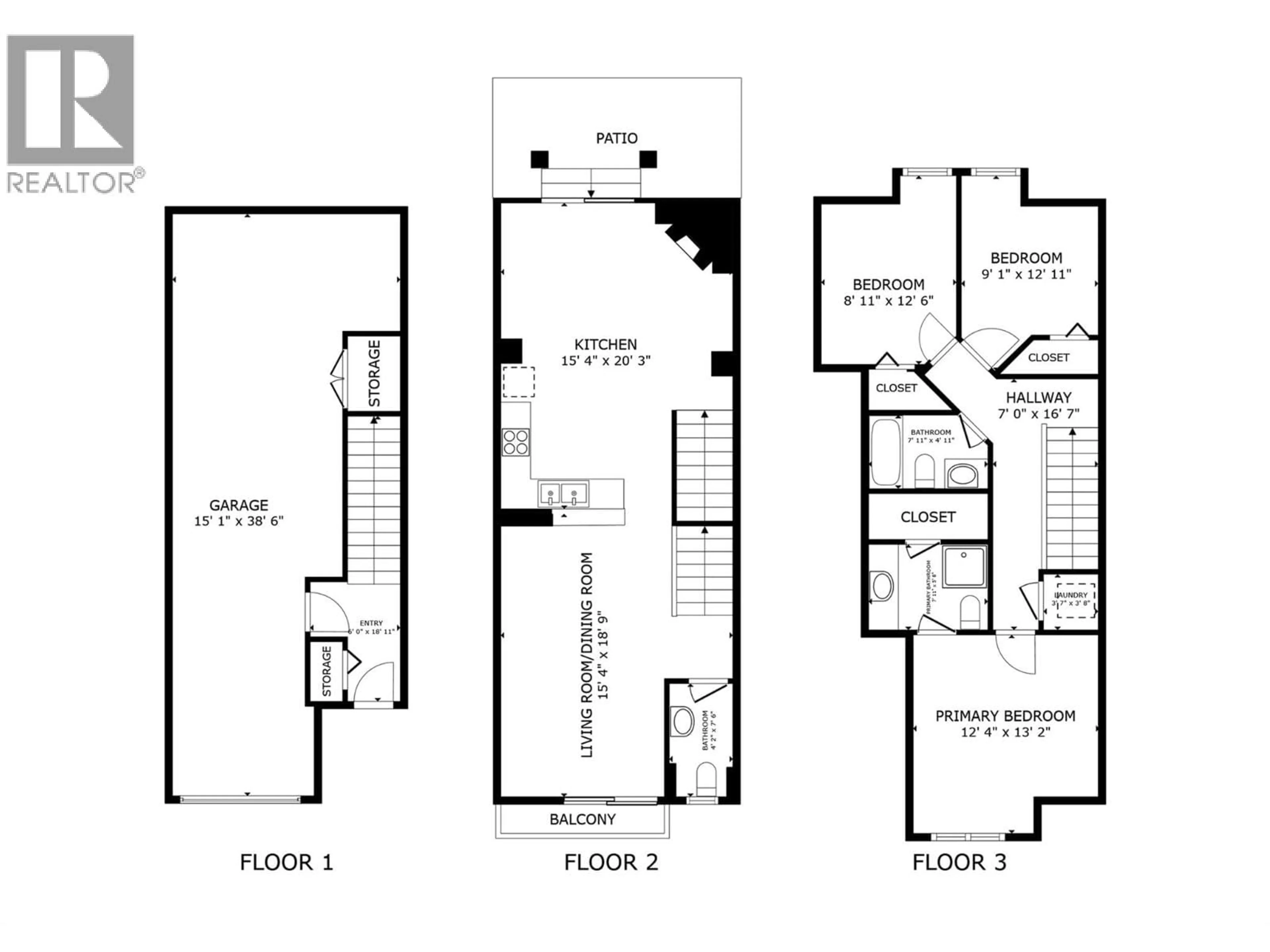 Floor plan for 112 - 456 MCPHEE STREET, Kelowna British Columbia V1X8C5