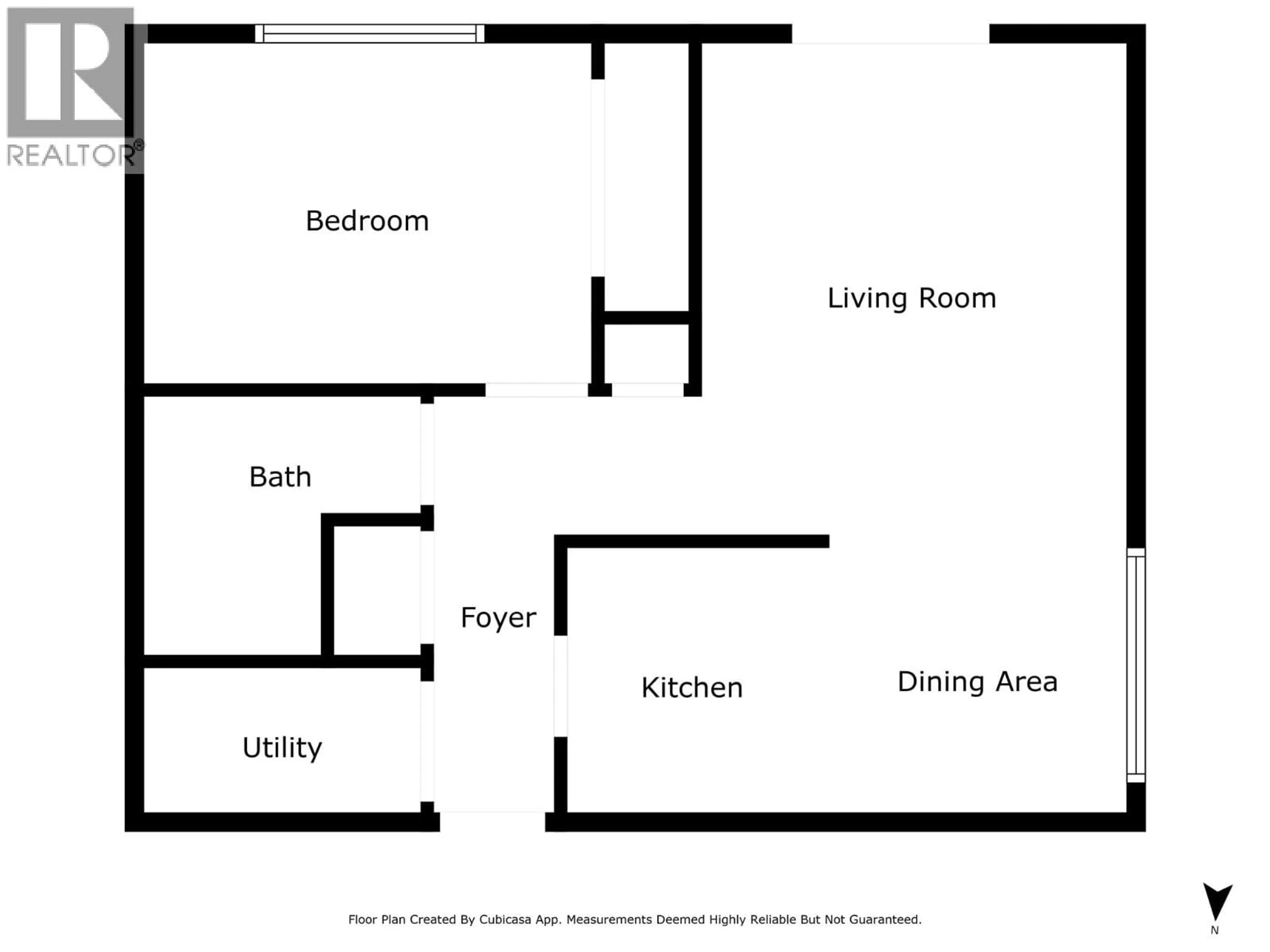 Floor plan for 101 - 4103 ALEXIS PARK DRIVE, Vernon British Columbia V1T6H2