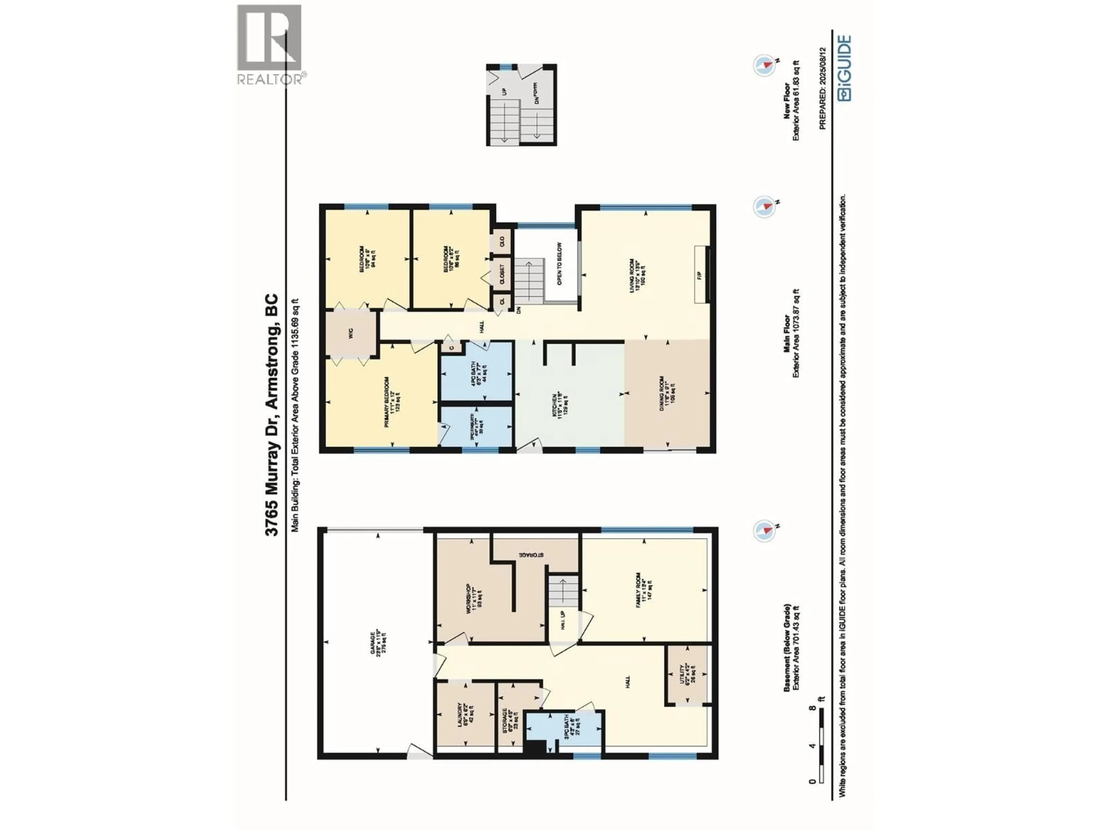 Floor plan for 3765 MURRAY DRIVE, Armstrong British Columbia V0E1B4
