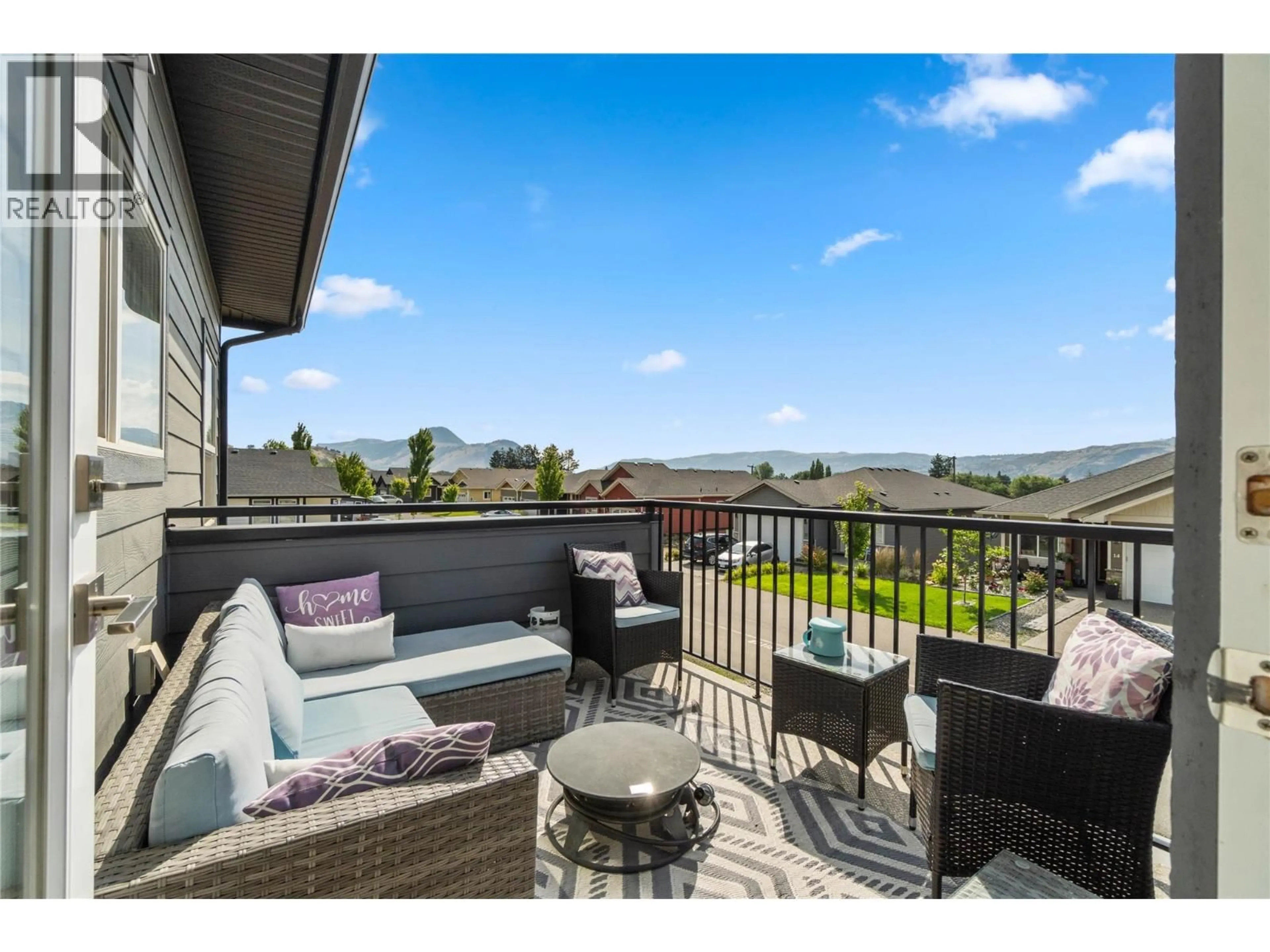 Patio, mountain view for 35 - 1900 ORD ROAD, Kamloops British Columbia V2B0B6