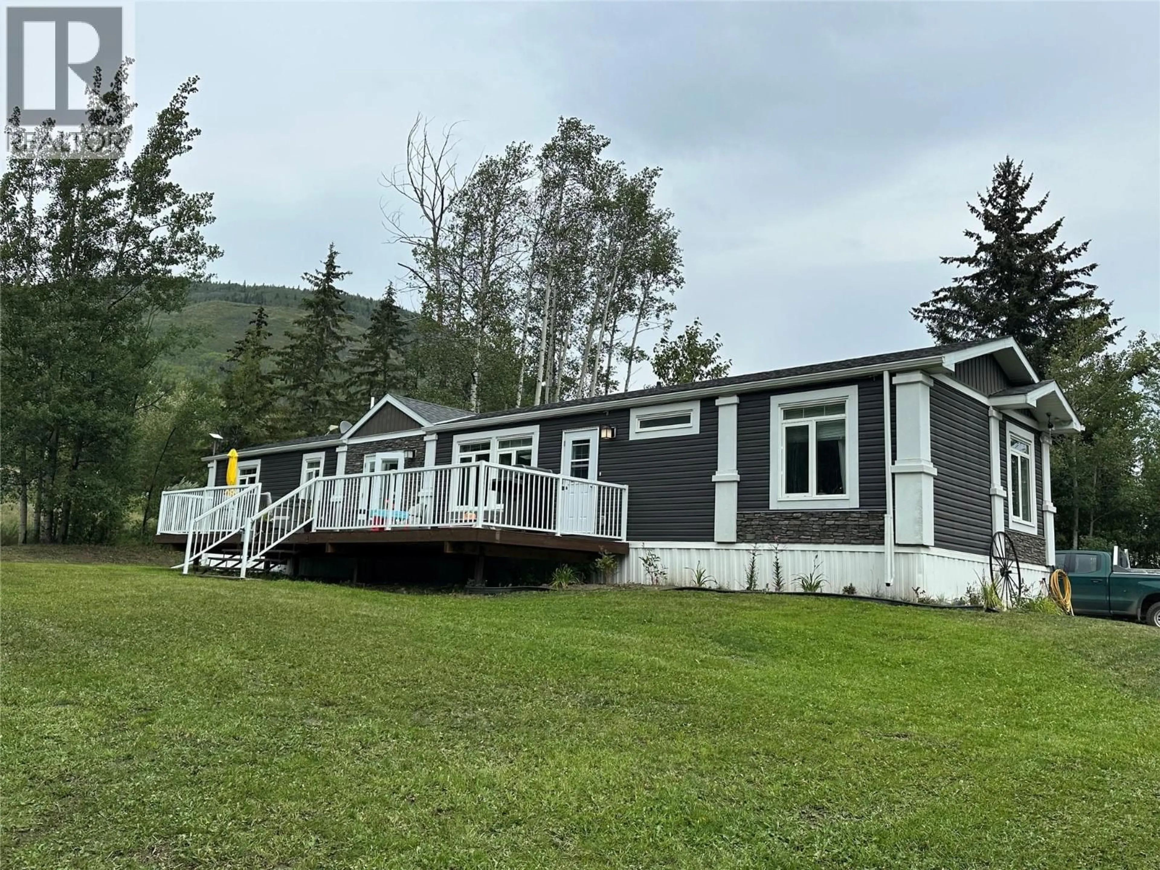 Home with vinyl exterior material, mountain view for 7624 STONE CREEK OTHER, Chetwynd British Columbia V0C1J0
