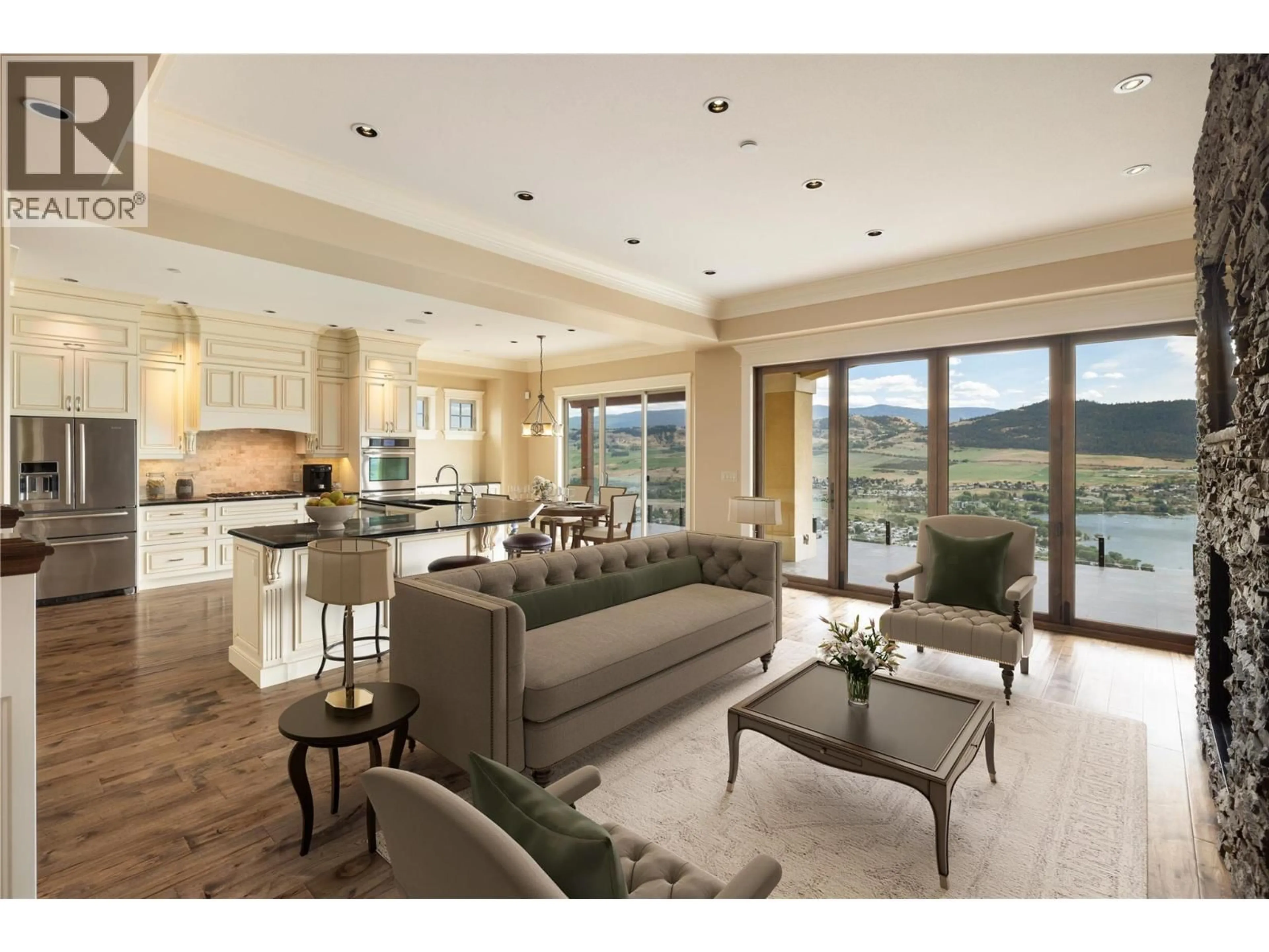Living room with furniture, unknown for 108 VINEYARD WAY, Vernon British Columbia V1H1Z7