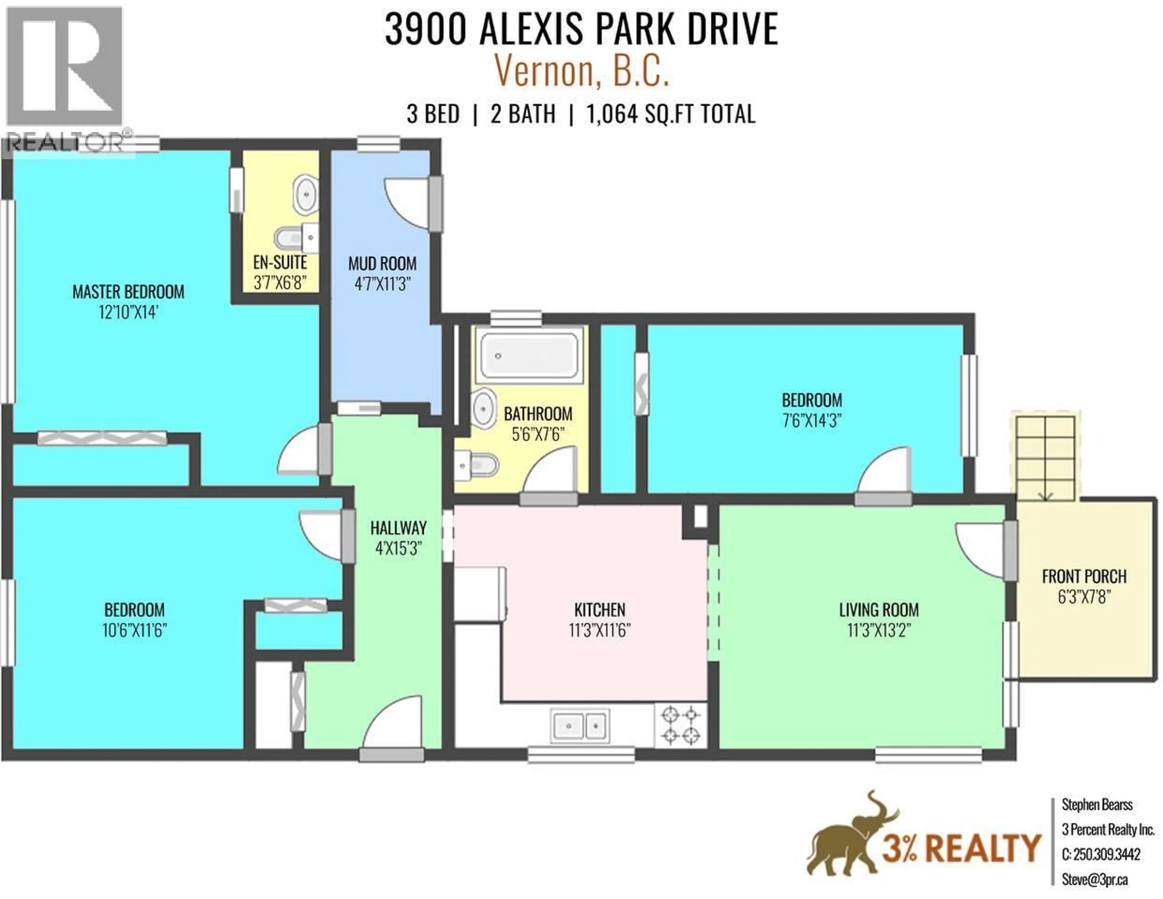 Floor plan for 3900 ALEXIS PARK DRIVE, Vernon British Columbia V1T6G9