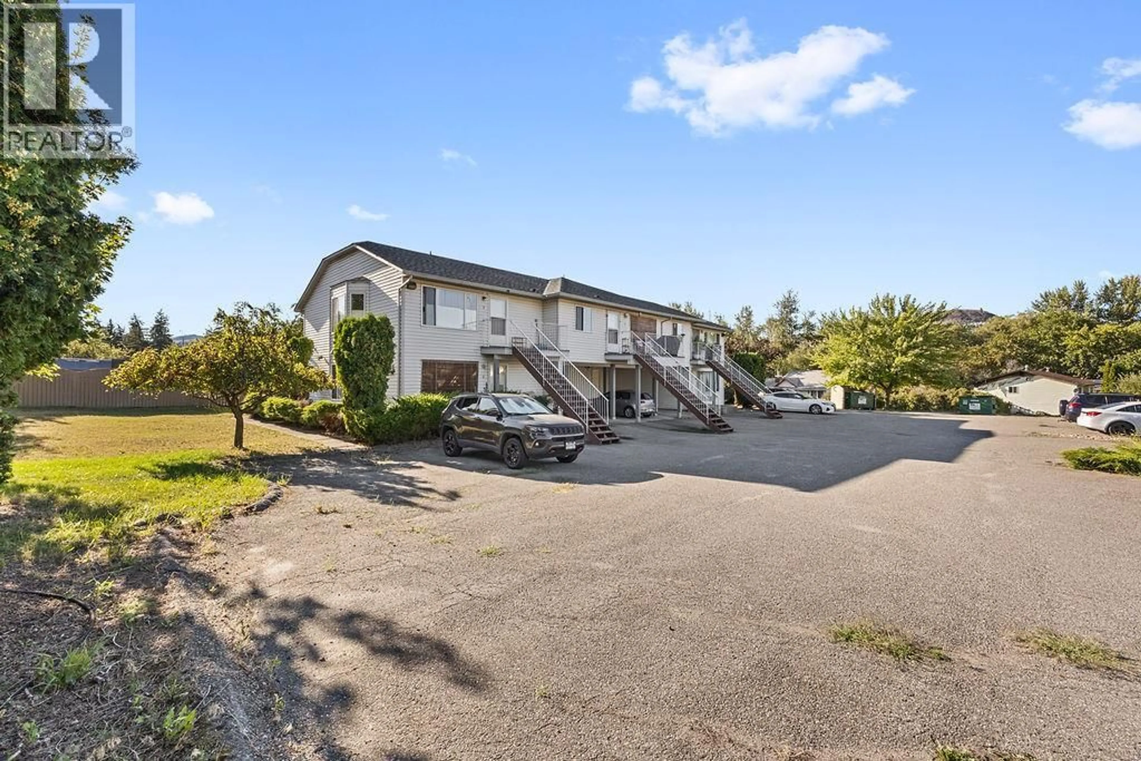 A pic from outside/outdoor area/front of a property/back of a property/a pic from drone, unknown for 4 - 2306 39 STREET, Vernon British Columbia V5W1W2
