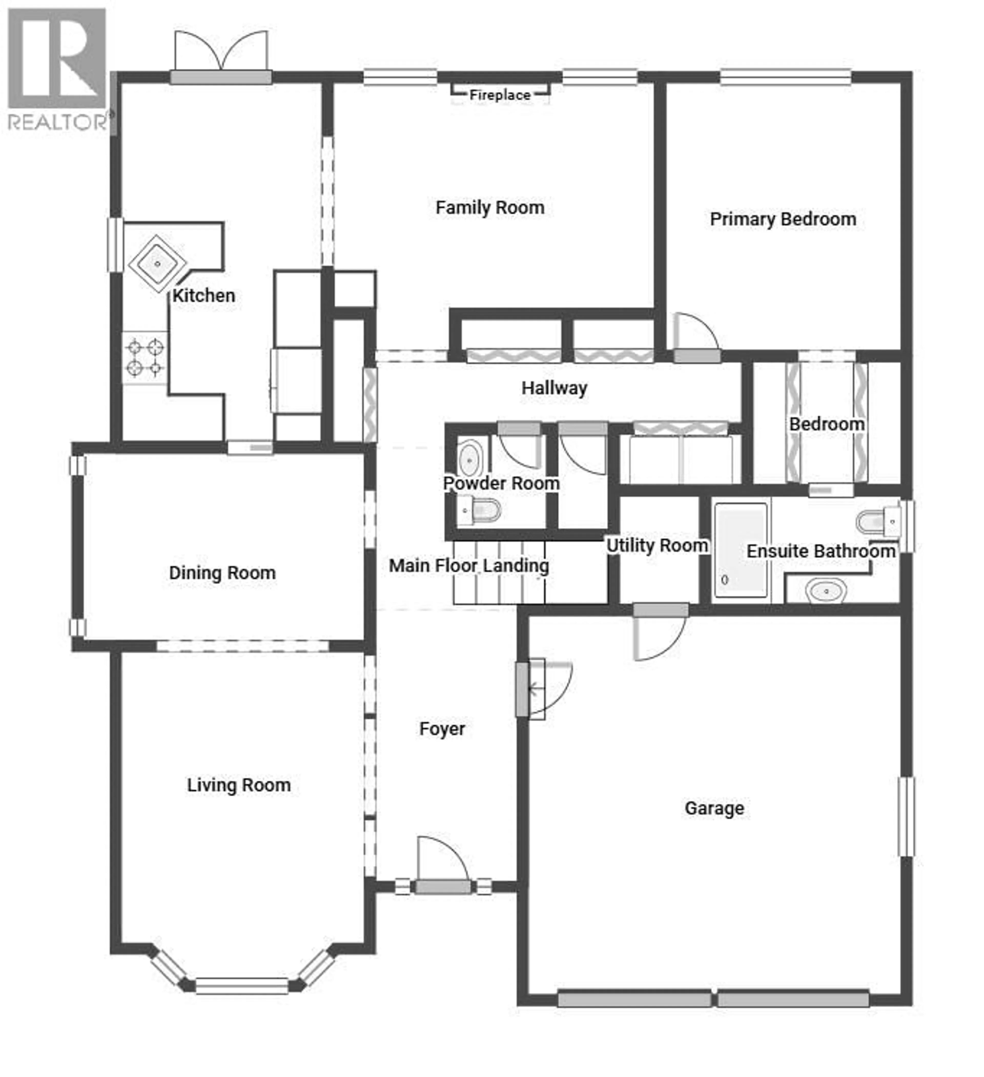 Floor plan for 201 - 650 LEXINGTON DRIVE, Kelowna British Columbia V1W3B6