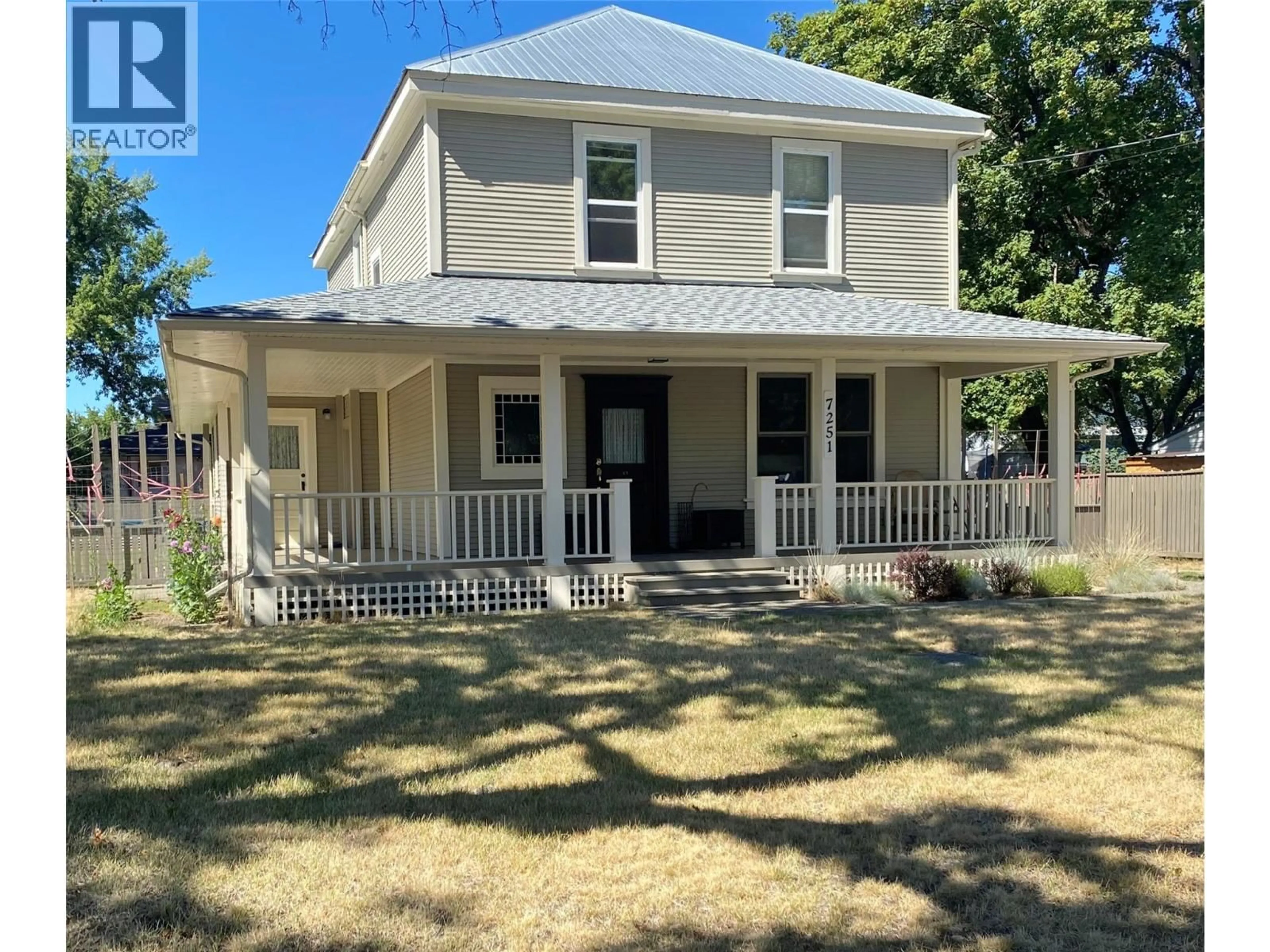 A pic from outside/outdoor area/front of a property/back of a property/a pic from drone, street for 7251 6TH STREET, Grand Forks British Columbia V0H1H0