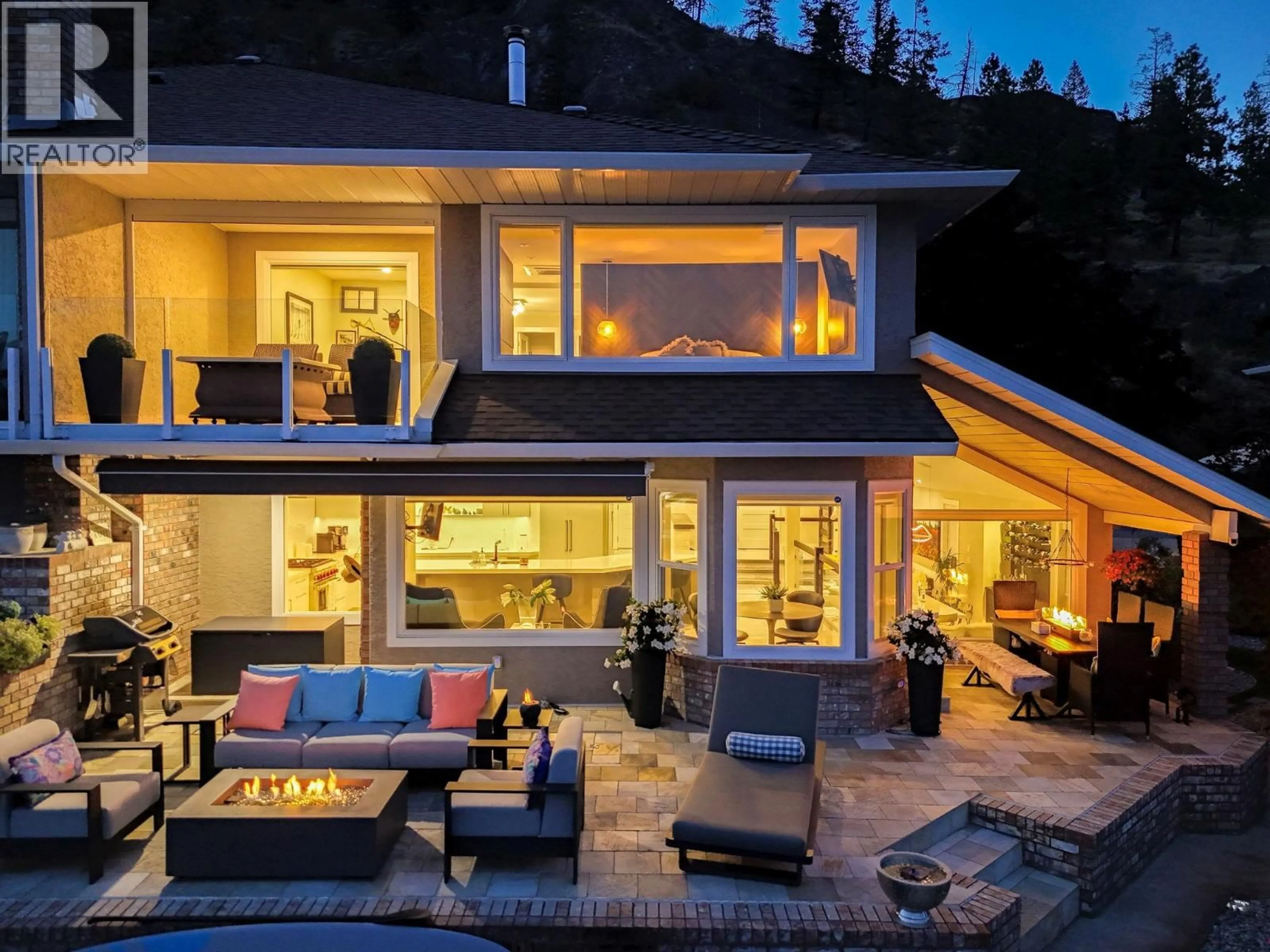 Patio, mountain view for 3 - 2589 WHITWORTH ROAD, West Kelowna British Columbia V4T2K5