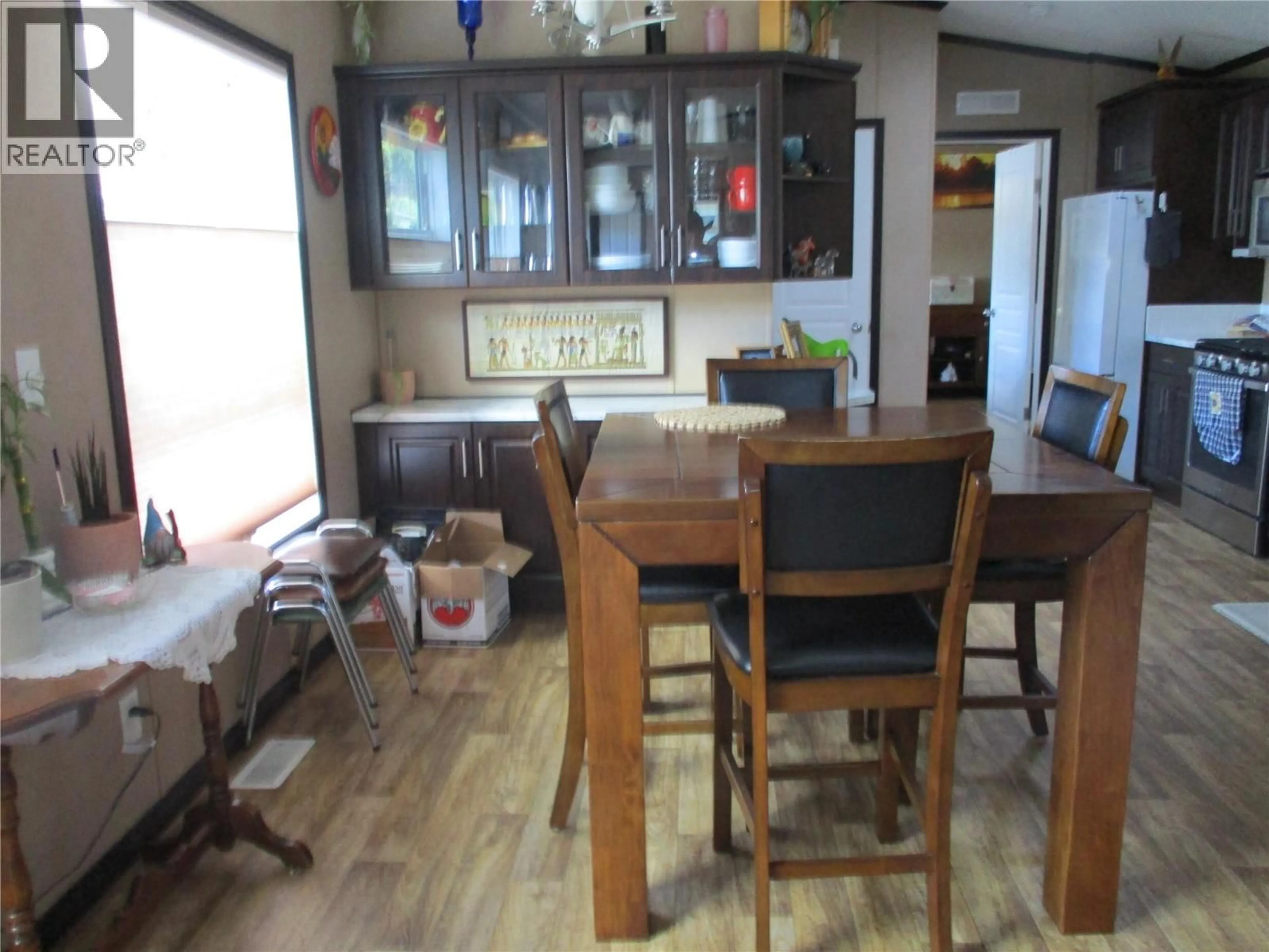 Dining room, wood/laminate floor for 45 - 2930 BROWN ROAD, Salmon Arm British Columbia V1E3K3