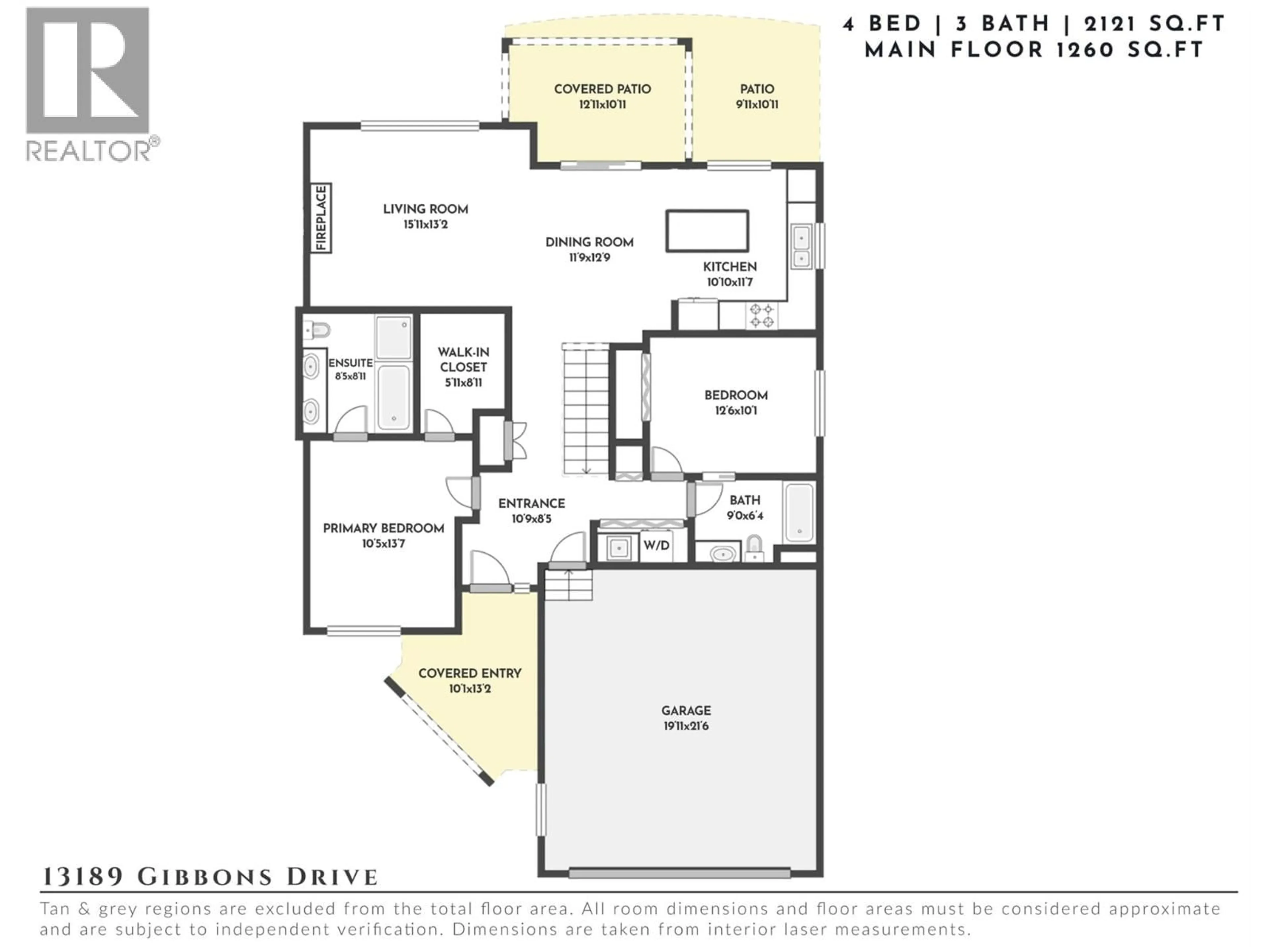 Floor plan for 13189 GIBBONS DRIVE, Lake Country British Columbia V4V2S4
