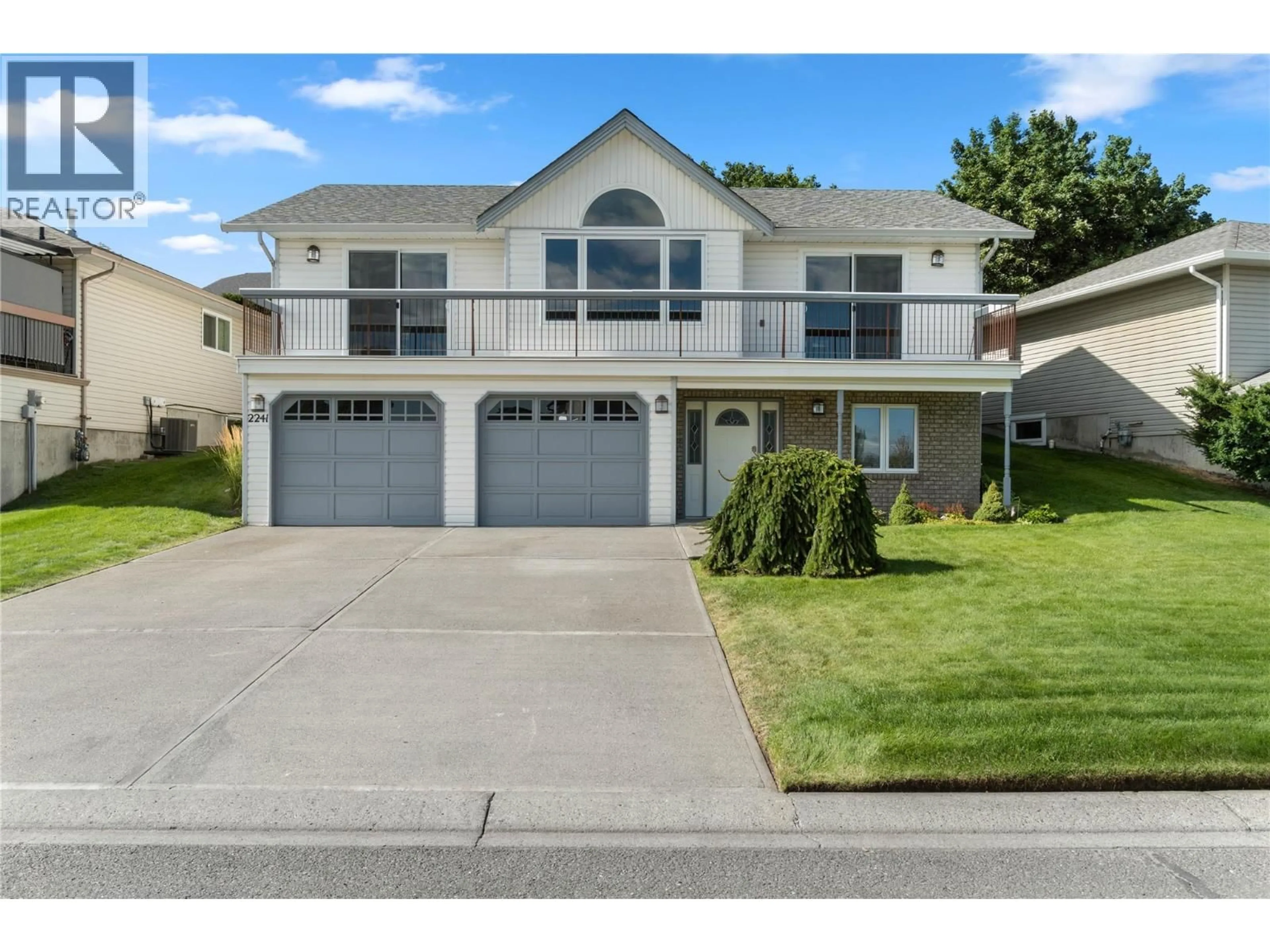 Home with vinyl exterior material, street for 2241 GARYMEDE DRIVE, Kamloops British Columbia V1S1P2