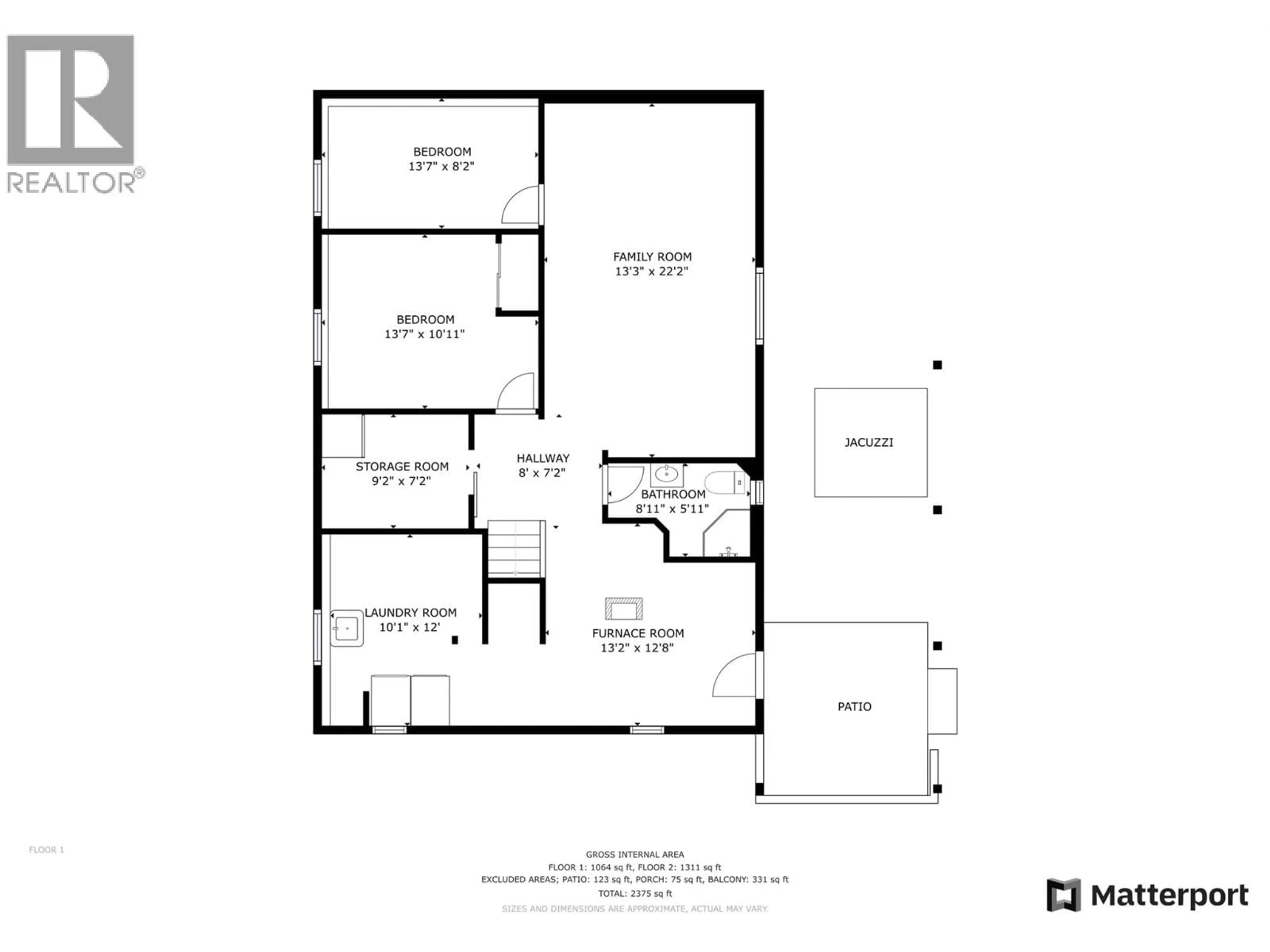 Floor plan for 1706 TAYLOR ROAD, Sorrento British Columbia V0E2W1
