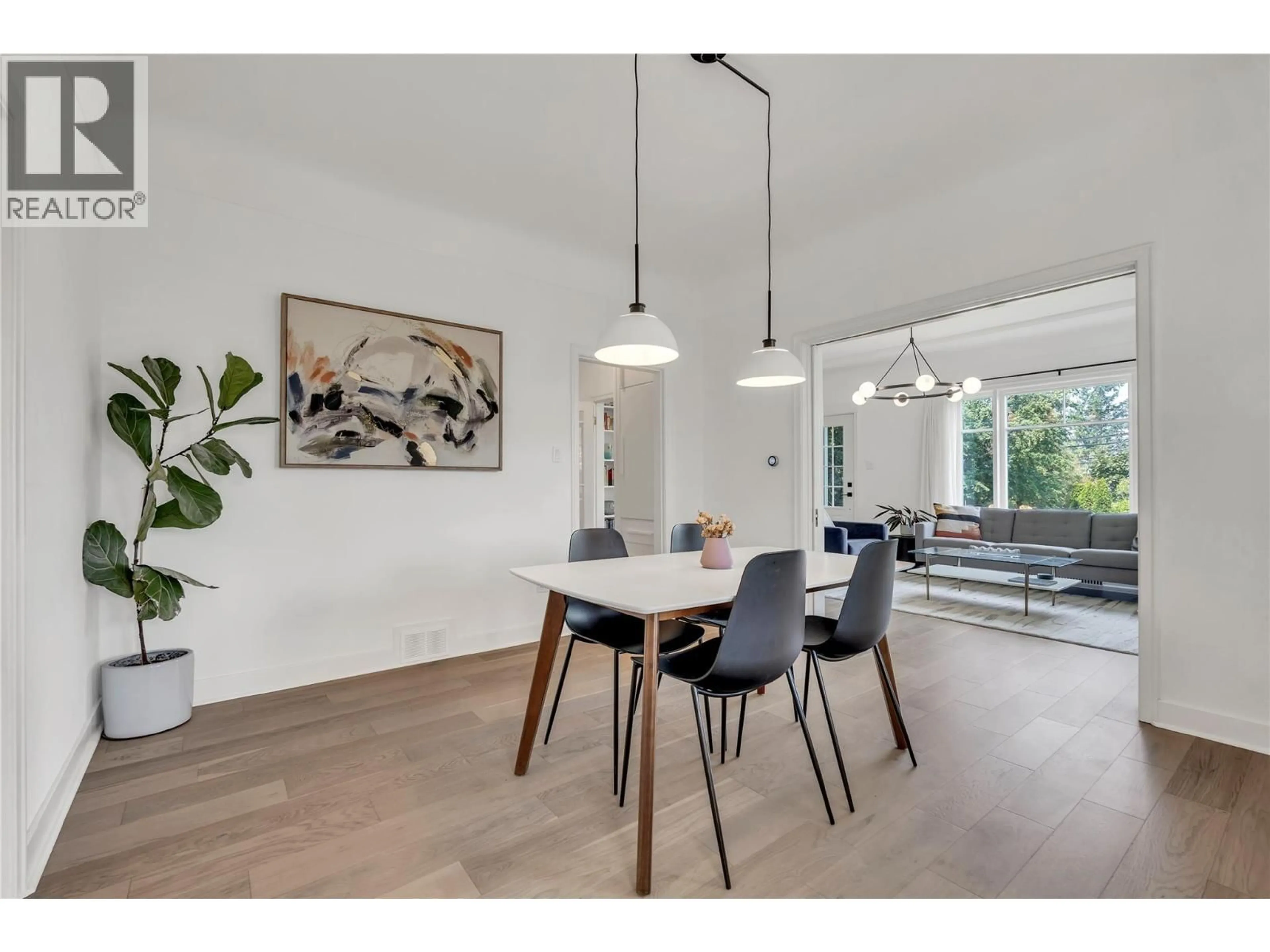 Dining room, wood/laminate floor for 12432 VICTORIA ROAD SOUTH, Summerland British Columbia V0H1Z0