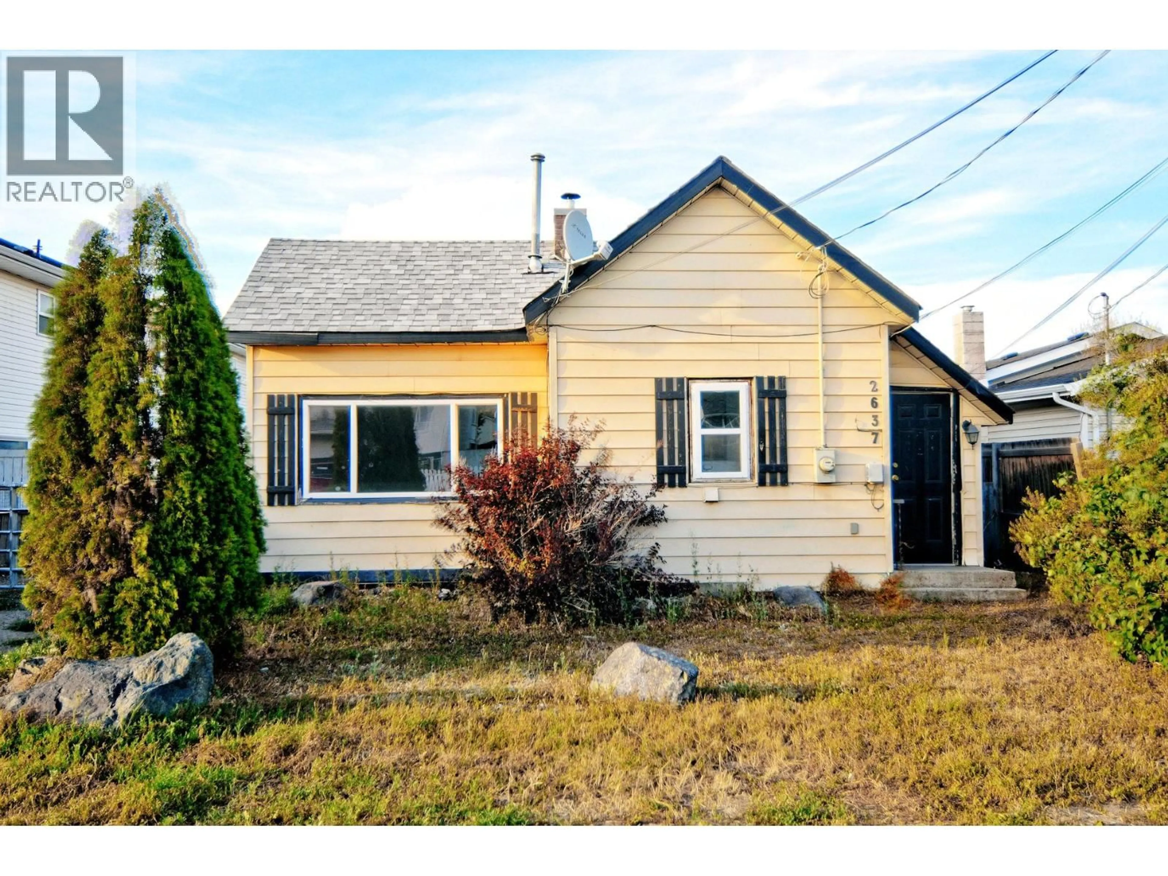 Home with vinyl exterior material, street for 2637 QUILCHENA AVENUE, Merritt British Columbia V1K0B1