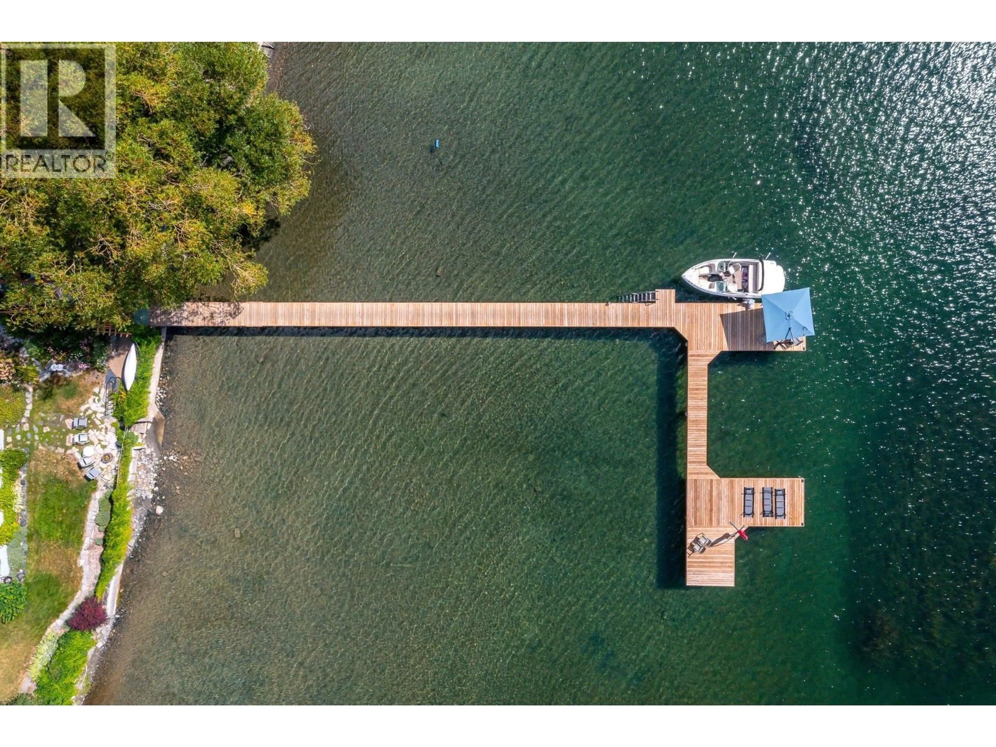 A pic from outside/outdoor area/front of a property/back of a property/a pic from drone, water/lake/river/ocean view for 7302 OLD STAMP MILL ROAD, Vernon British Columbia V1H1N2
