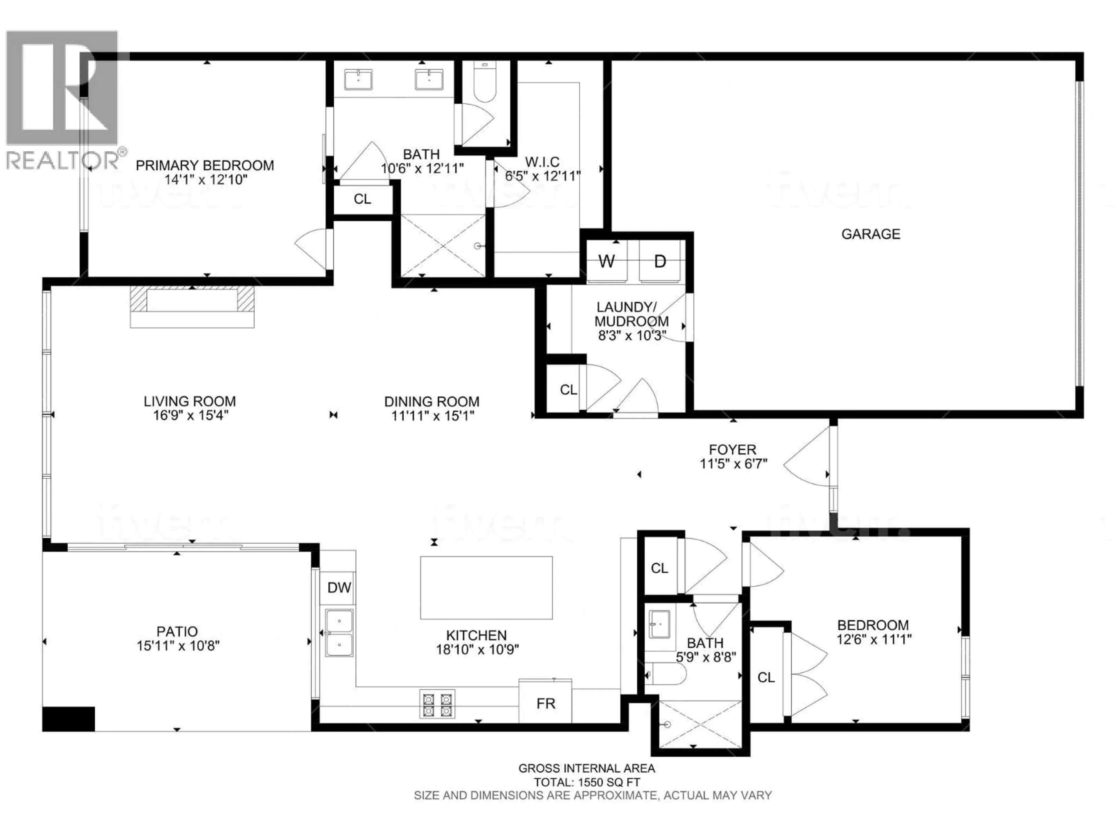 Floor plan for 484 SPARROW HAWK COURT, Kelowna British Columbia V1W0A6