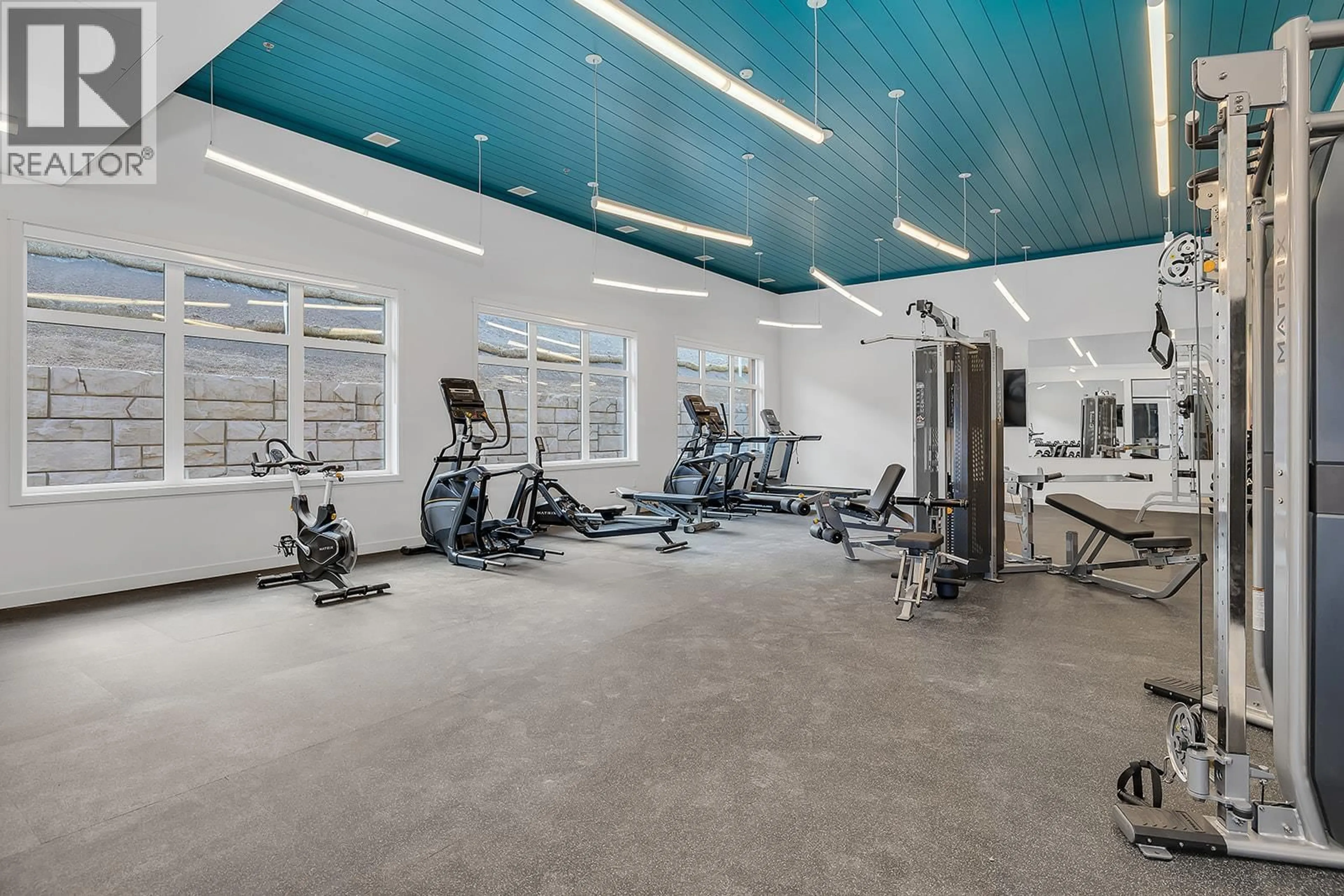Gym or fitness room for 218 - 1057 FROST ROAD, Kelowna British Columbia V1W0G7