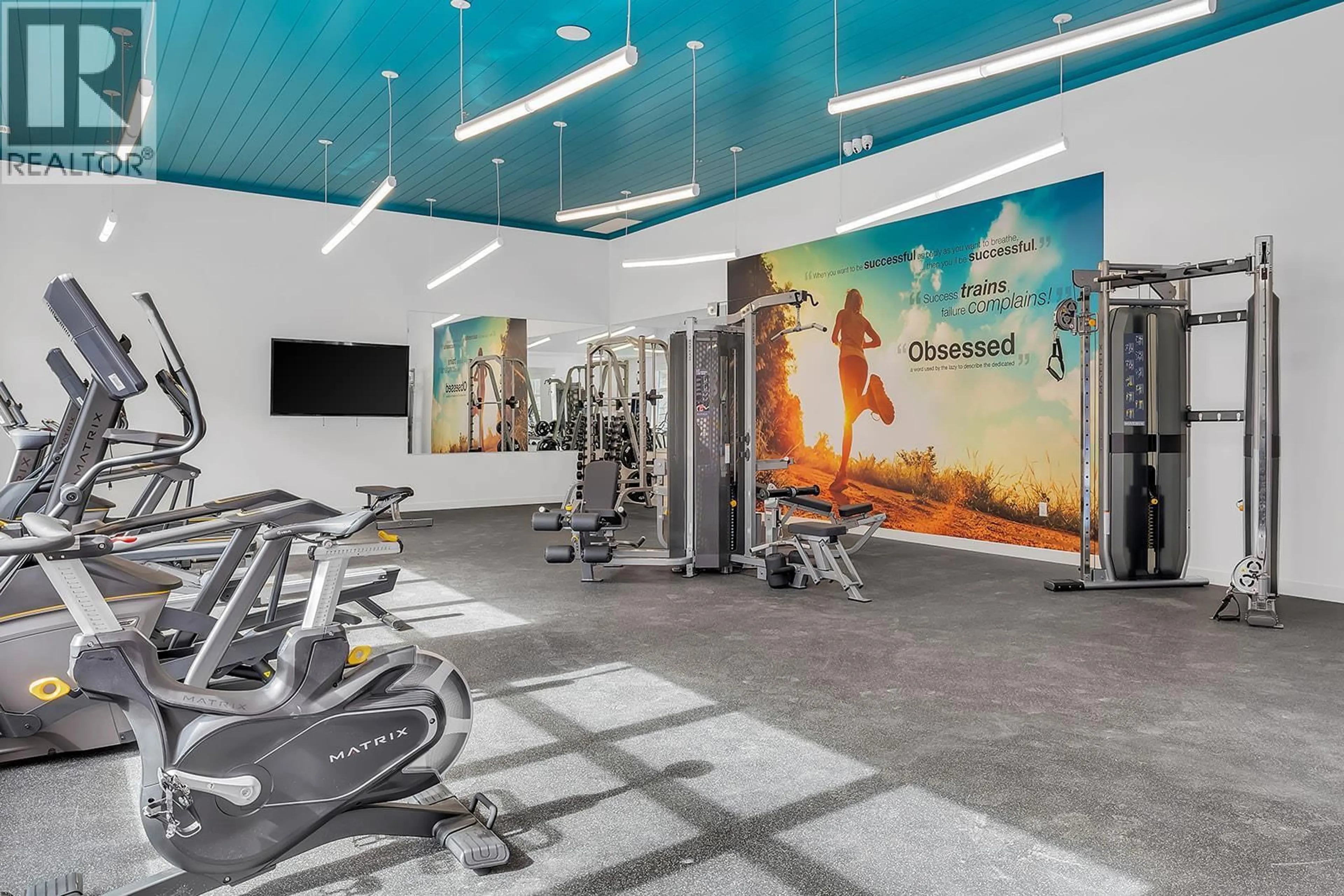 Gym or fitness room for 218 - 1057 FROST ROAD, Kelowna British Columbia V1W0G7
