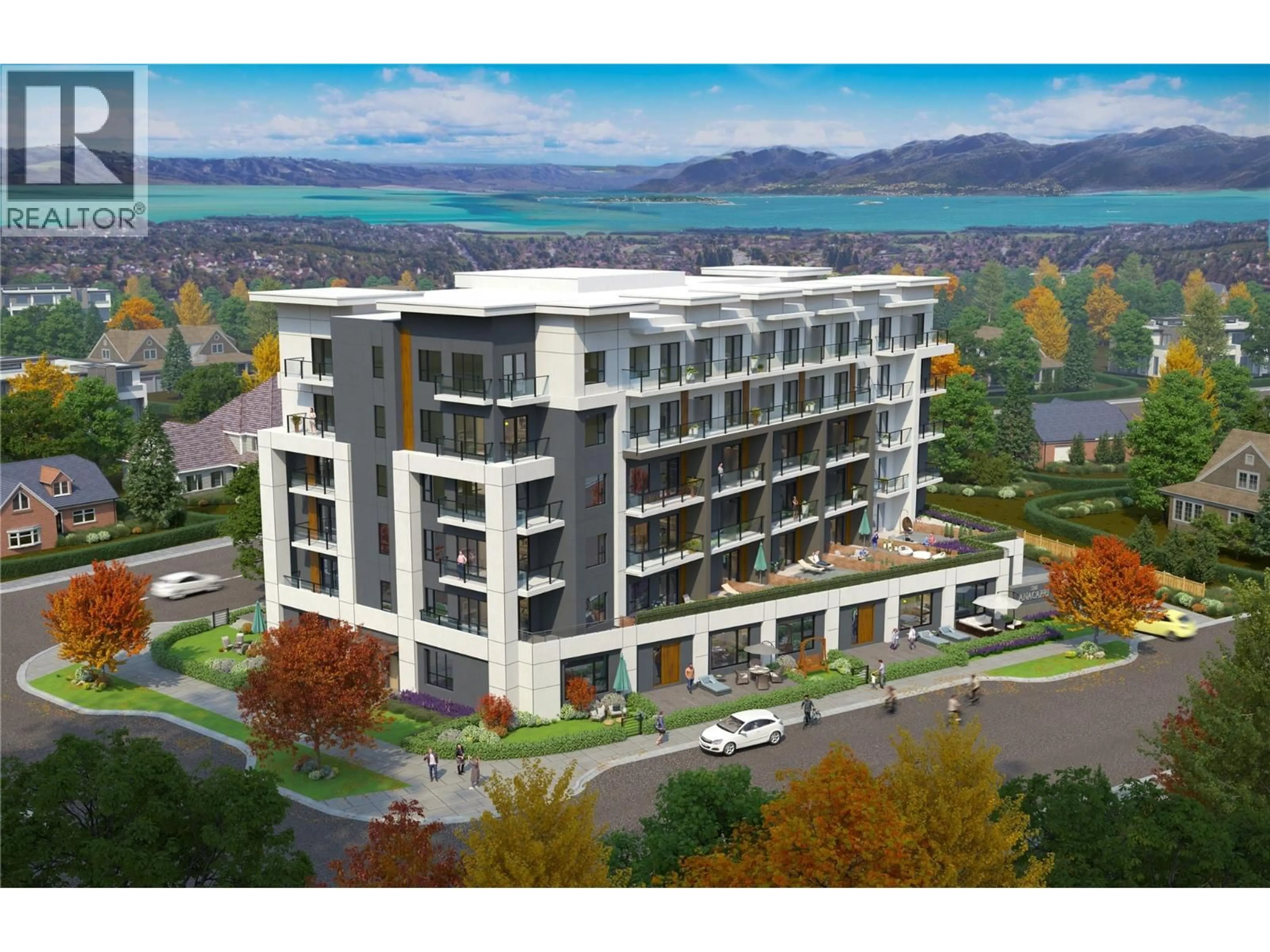 A pic from outside/outdoor area/front of a property/back of a property/a pic from drone, mountain view for 314 - 1380 PRIDHAM AVENUE, Kelowna British Columbia V1Y6B8