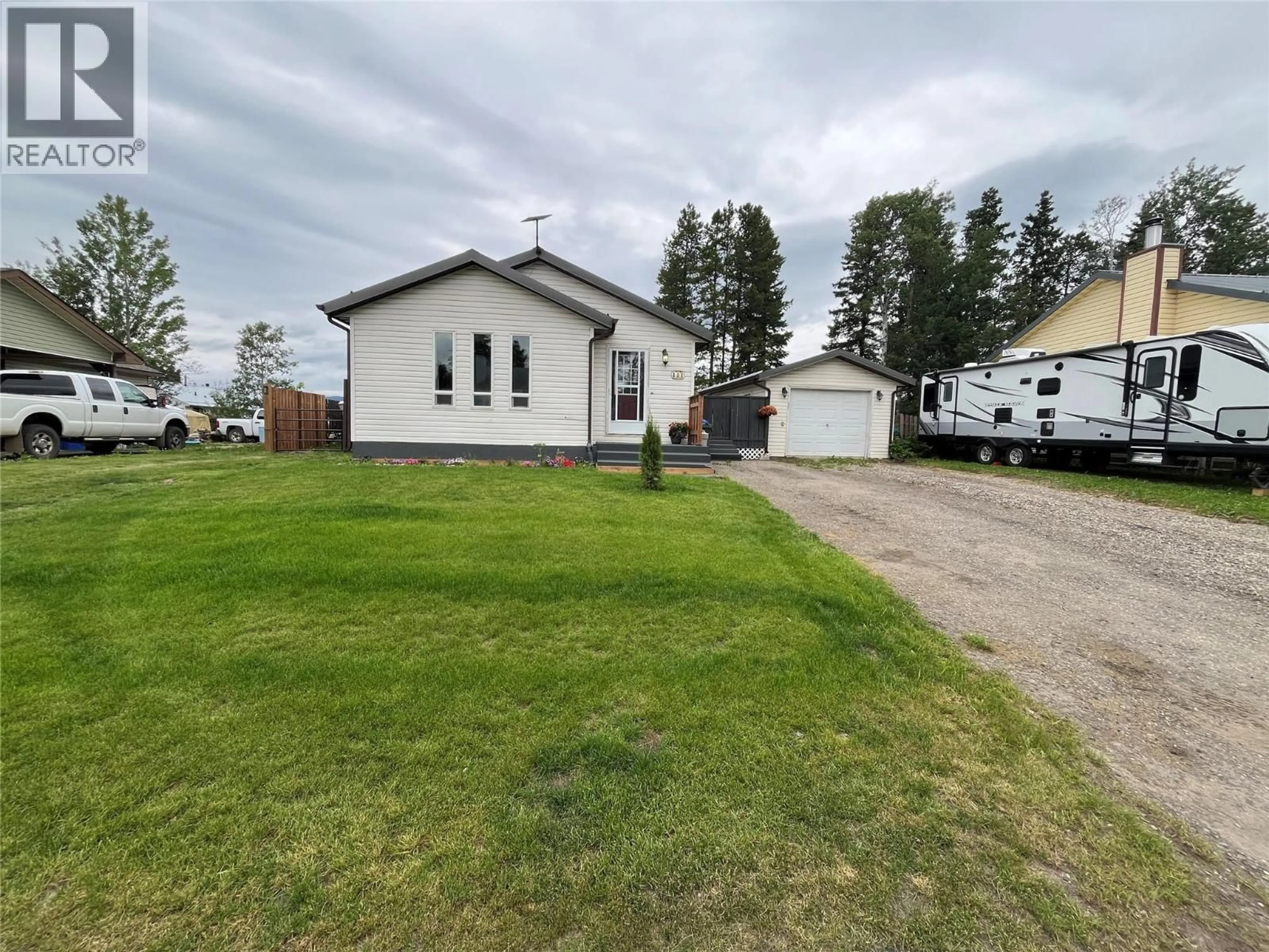 A pic from outside/outdoor area/front of a property/back of a property/a pic from drone, street for 111 BIRCH AVENUE, Tumbler Ridge British Columbia V0C2W0