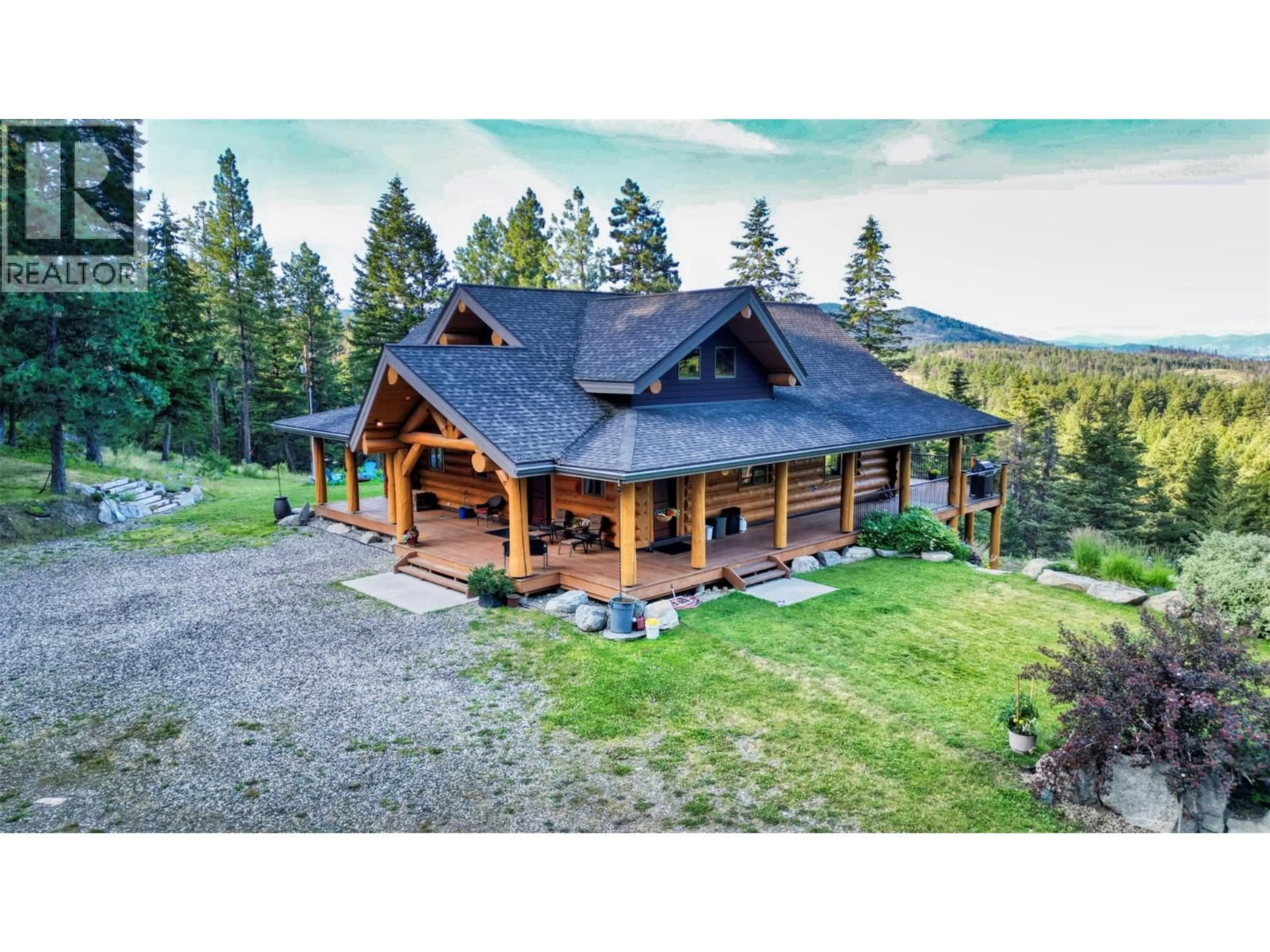A pic from outside/outdoor area/front of a property/back of a property/a pic from drone, mountain view for 6470 MCKINNEY ROAD, Oliver British Columbia V0H1T8