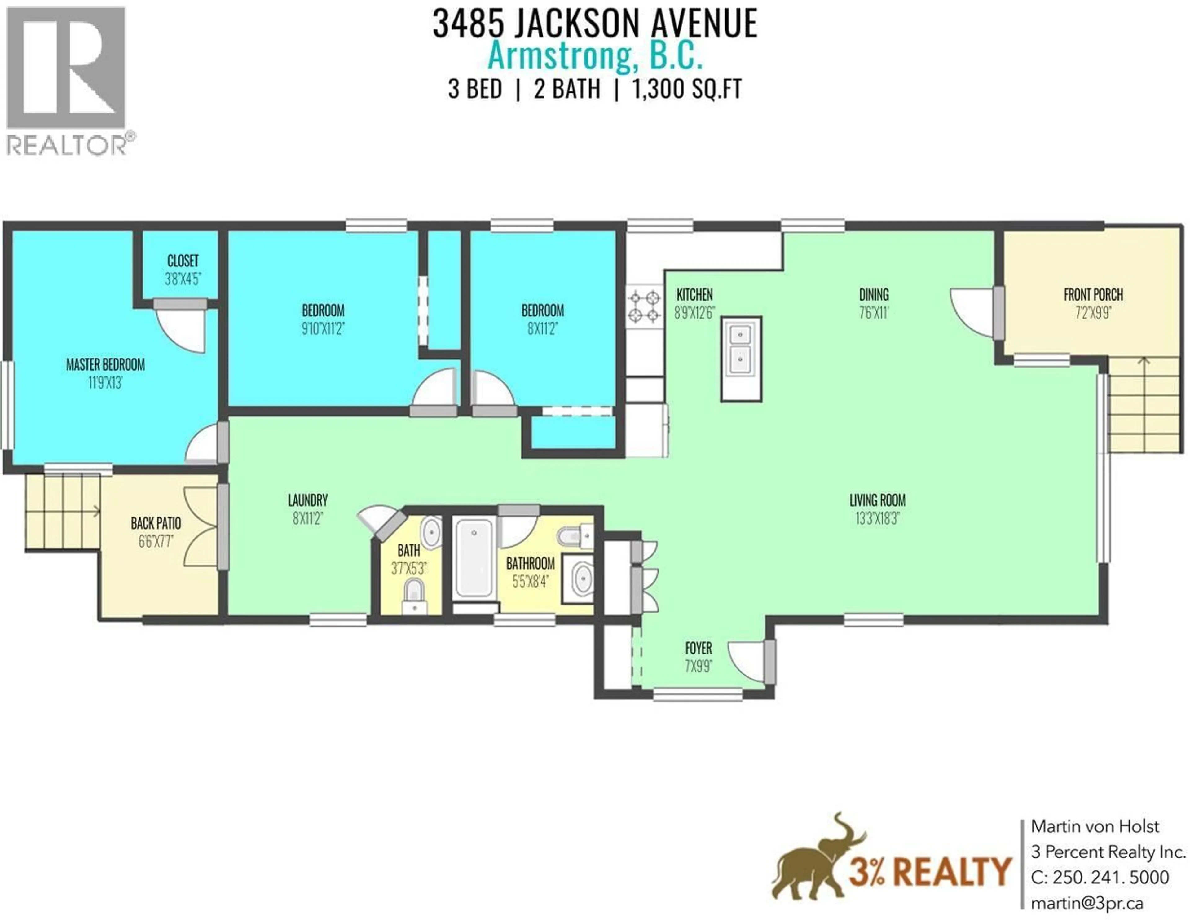 Floor plan for 3485 JACKSON AVENUE, Armstrong British Columbia V0E1B2