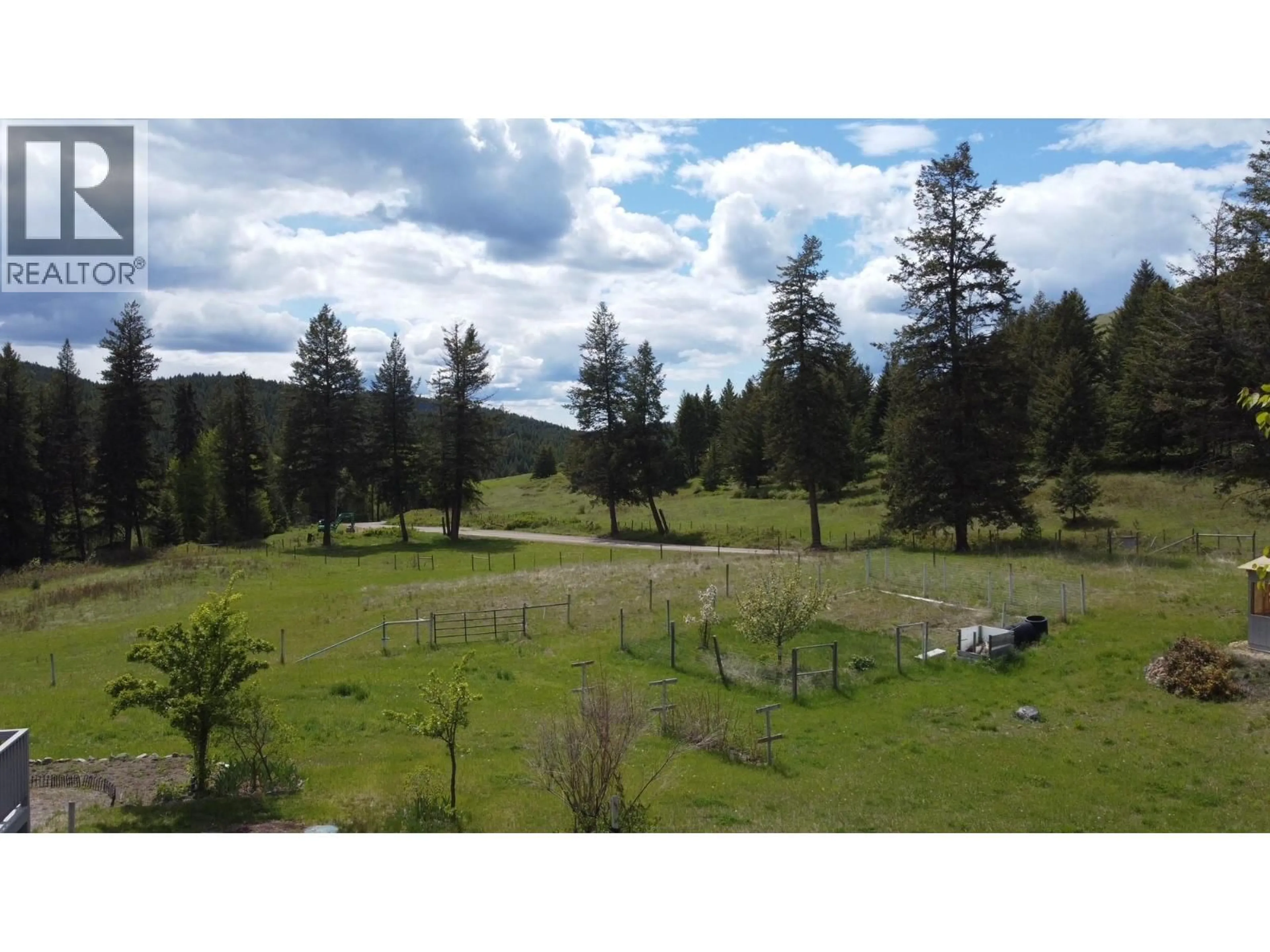 A pic from outside/outdoor area/front of a property/back of a property/a pic from drone, forest/trees view for 1470 MCCARRON CREEK ROAD, Greenwood British Columbia V0H1J0