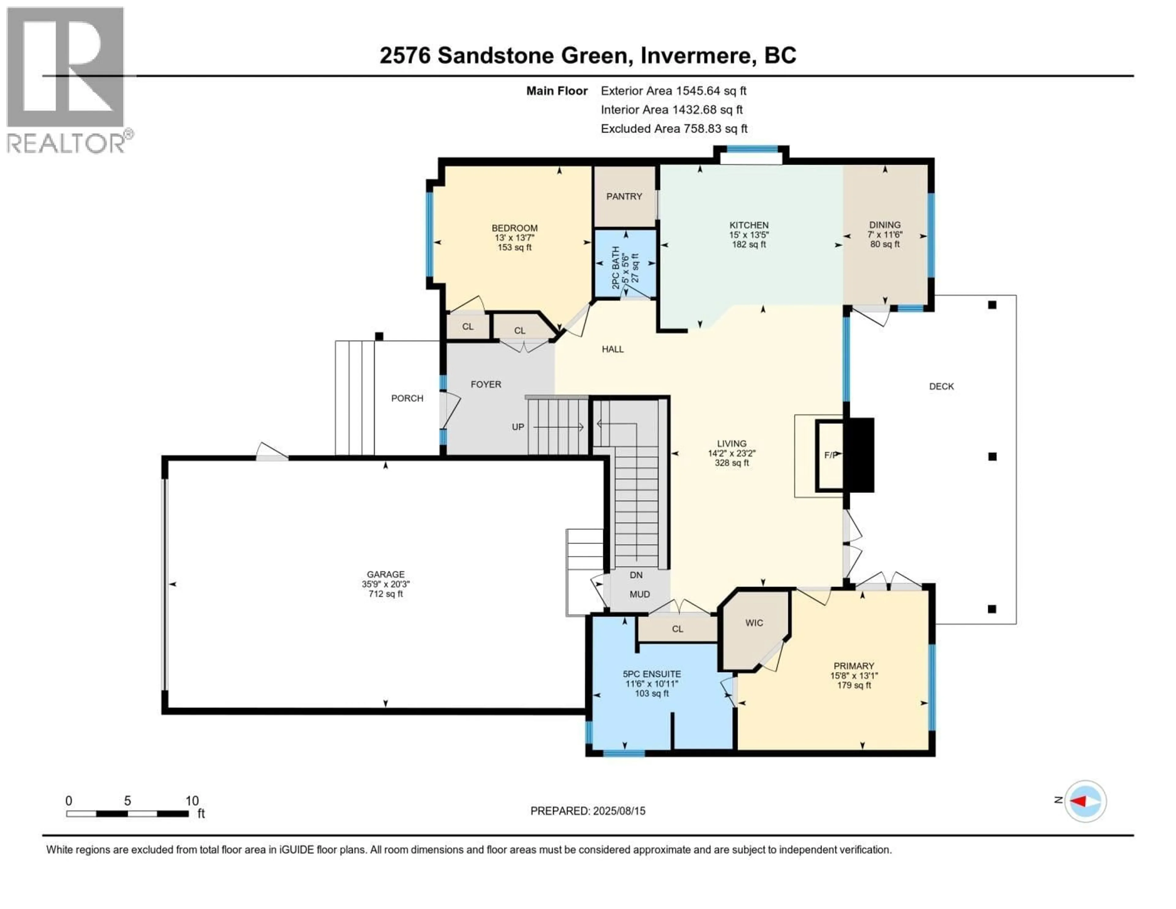 Floor plan for 2576 SANDSTONE OTHER, Invermere British Columbia V0A1K6