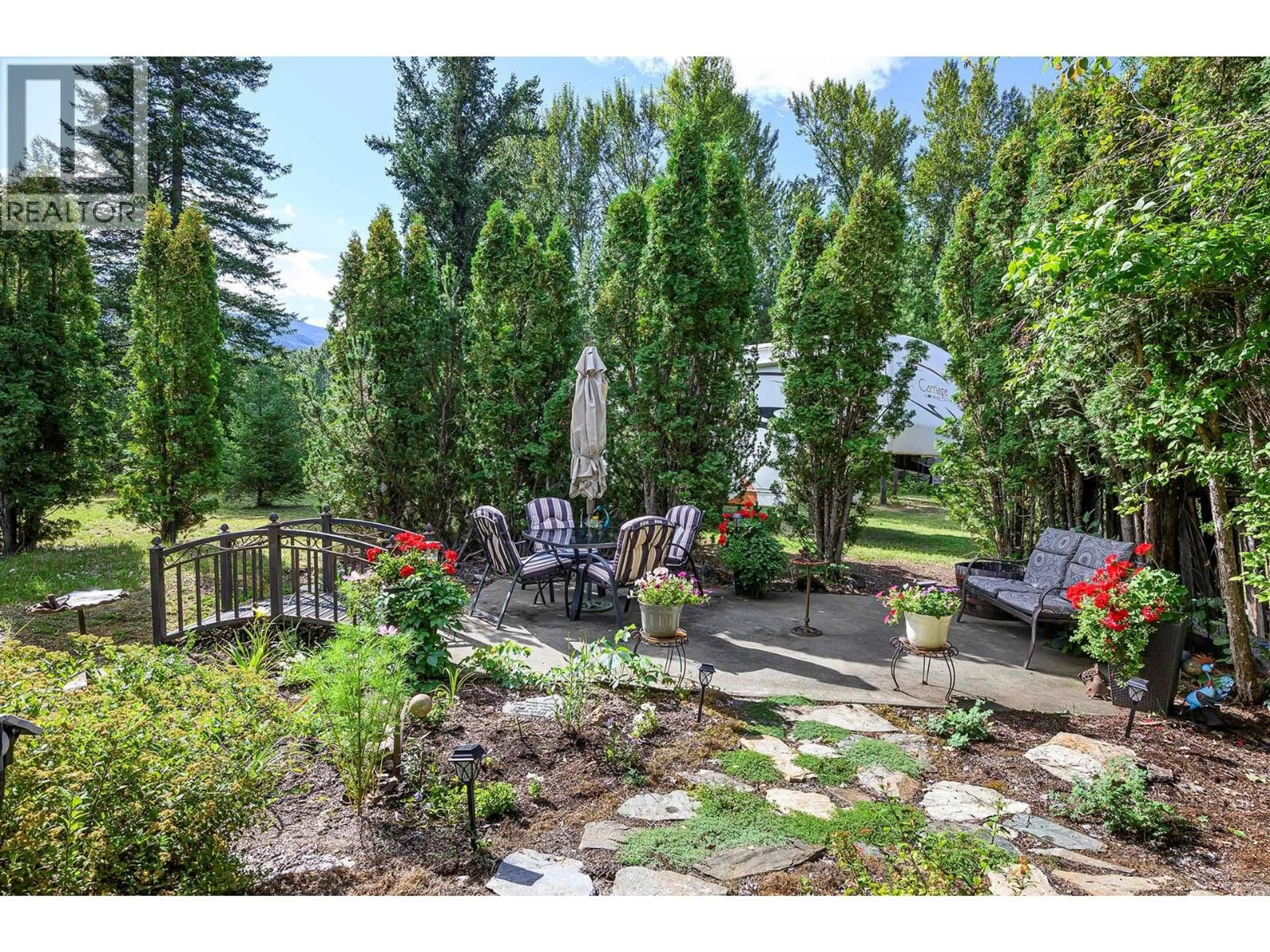 Patio, forest/trees view for 312 FOOTE ROAD, Clearwater British Columbia V0E1N2